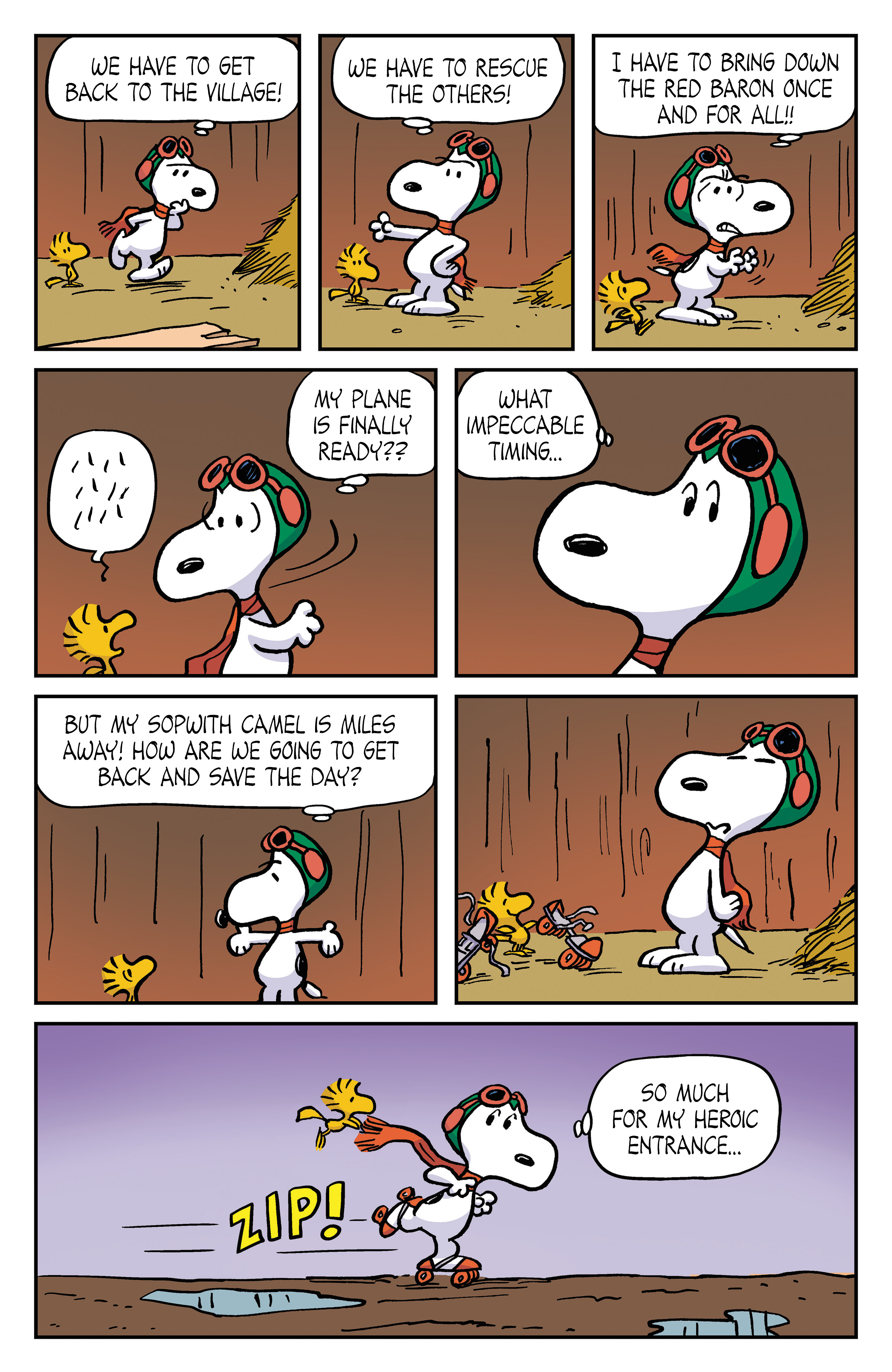 Read online Peanuts: Where Beagles Dare! comic -  Issue # Full - 72