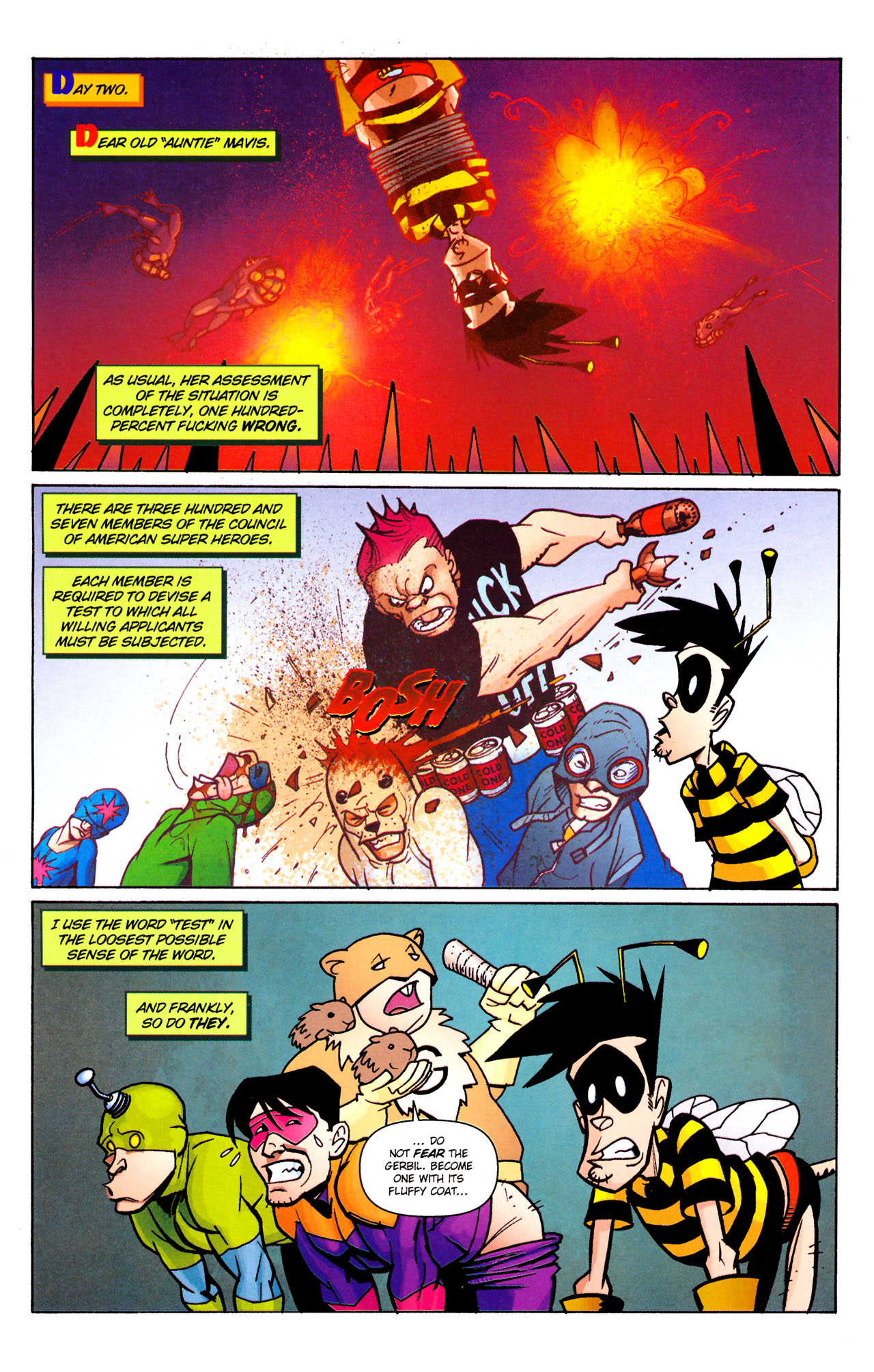 Read online Paul Jenkins' Sidekick Summer Special comic -  Issue #1 - 20