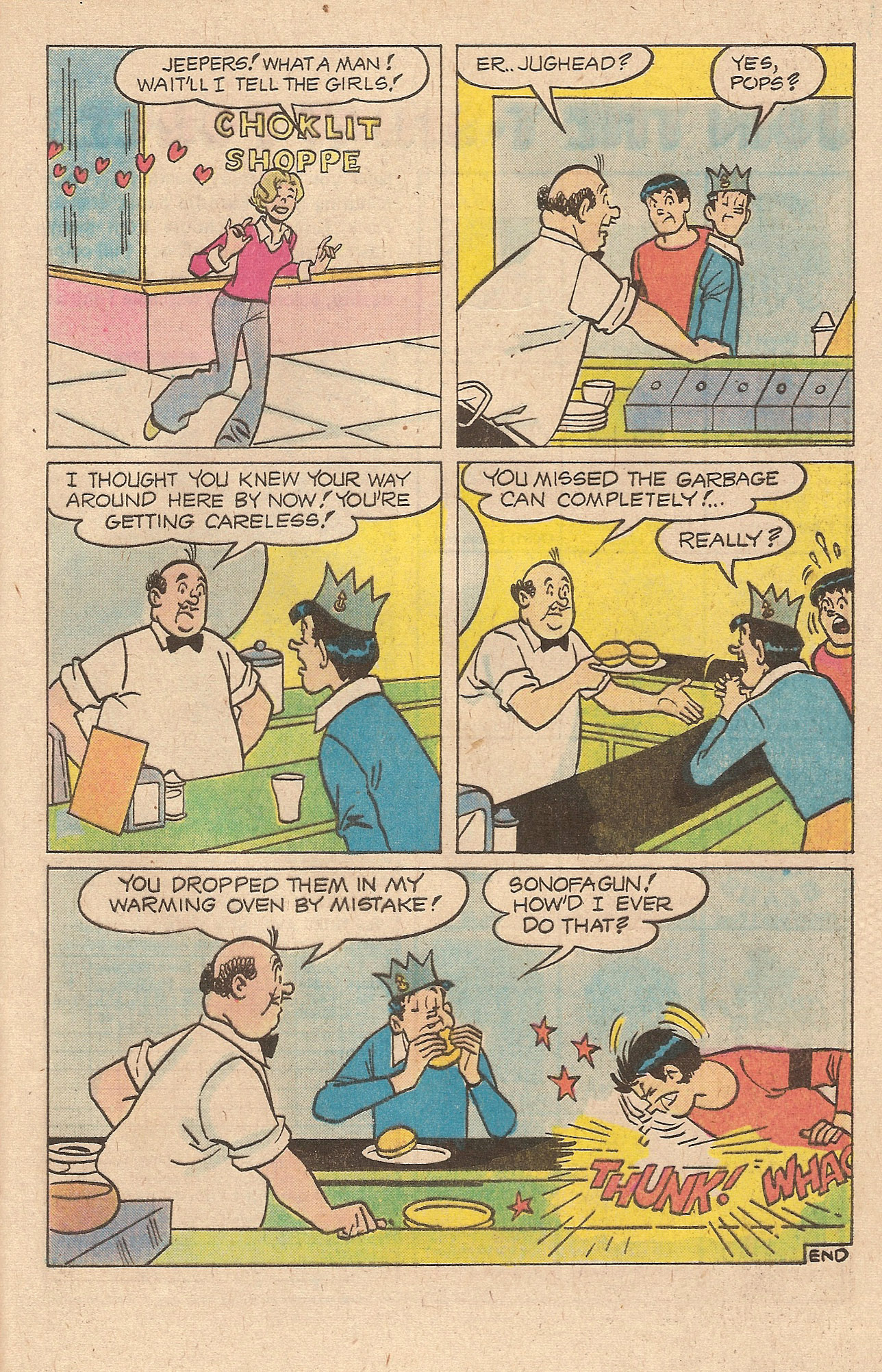 Read online Jughead (1965) comic -  Issue #283 - 33