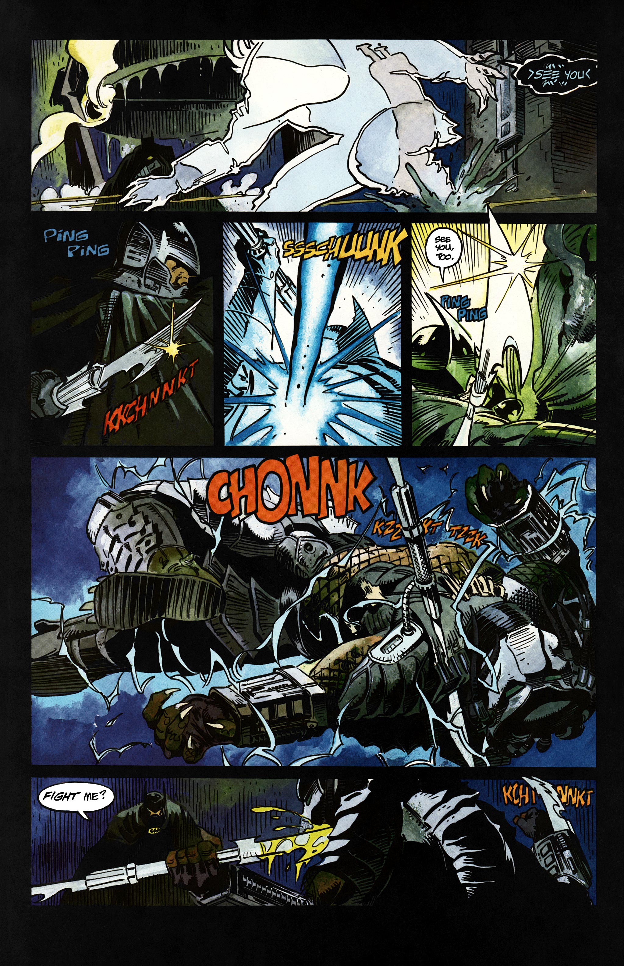 Read online Batman Versus Predator comic -  Issue # Full - 75