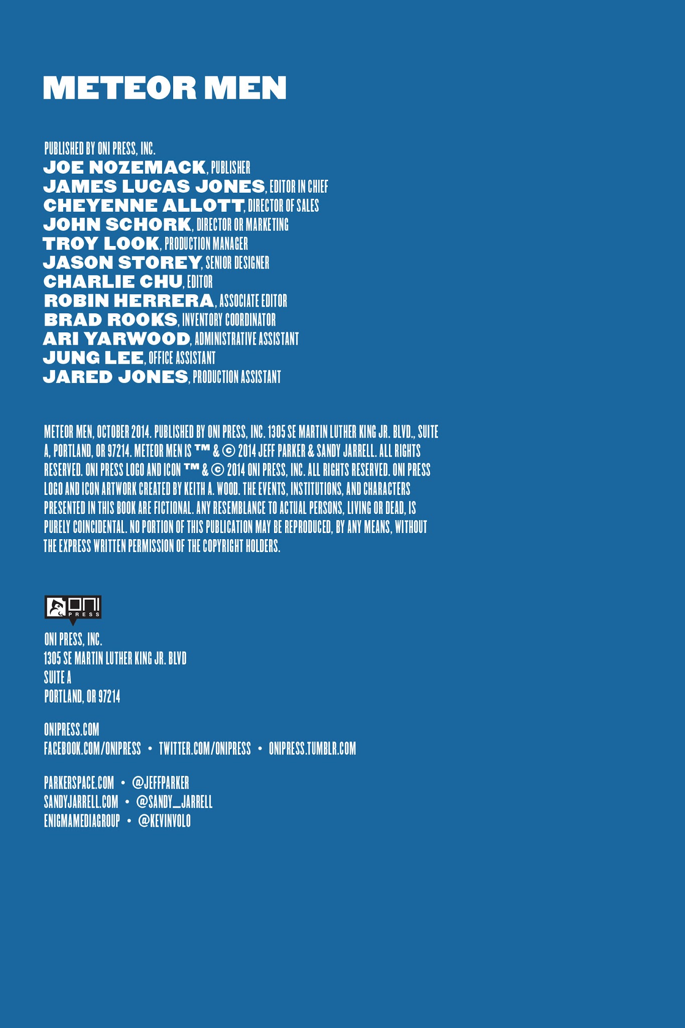 Read online Meteor Men comic -  Issue # TPB - 38