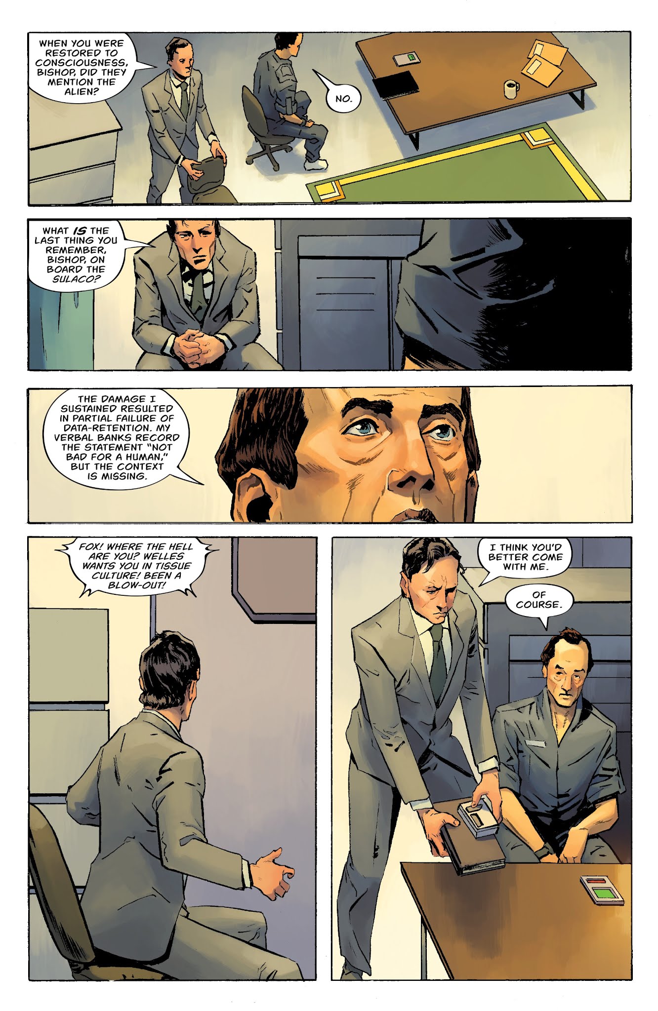 Read online William Gibson's Alien 3 comic -  Issue #3 - 13