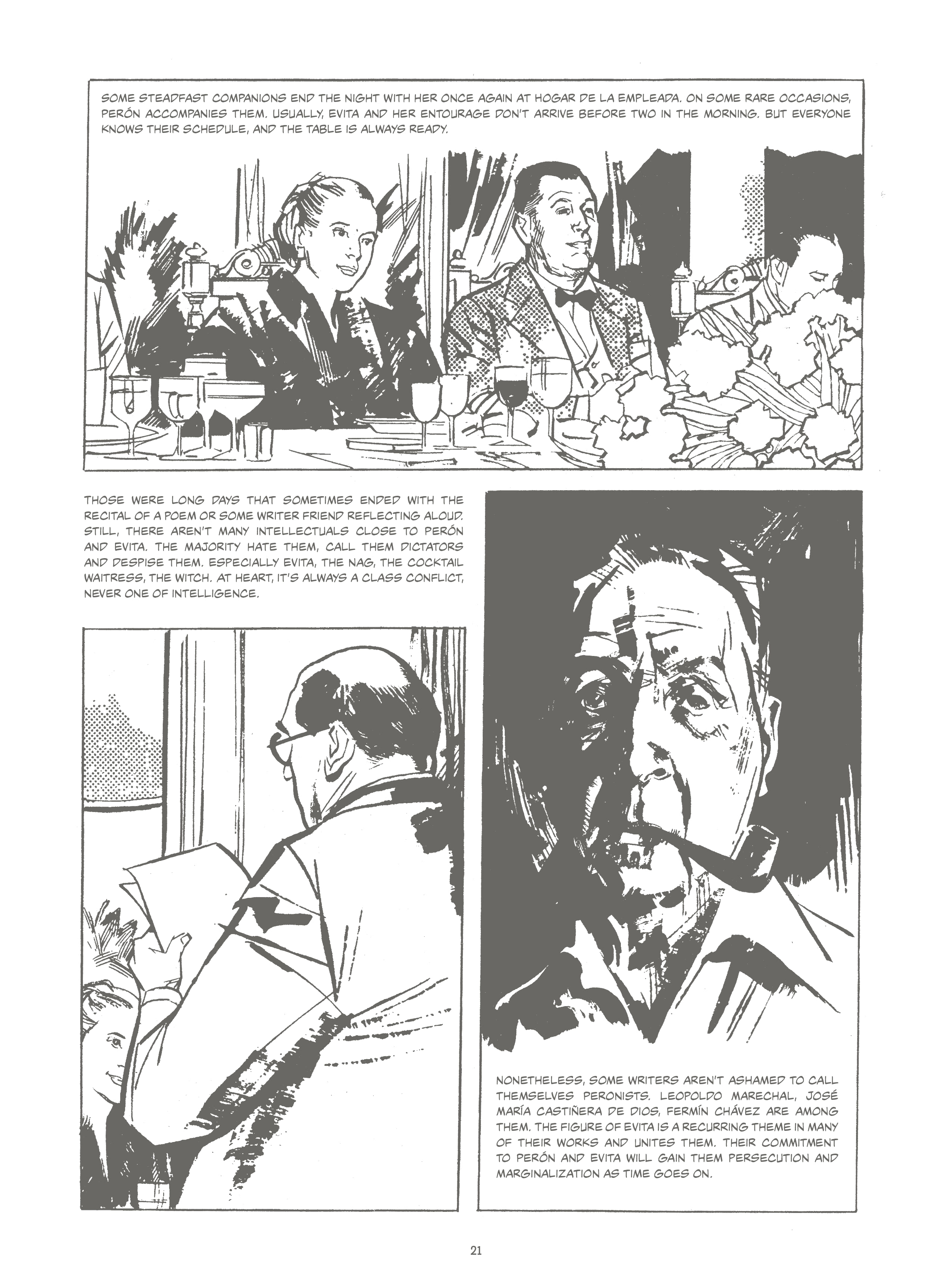 Read online Evita, the Life and Work of Eva Perón comic -  Issue # TPB - 26