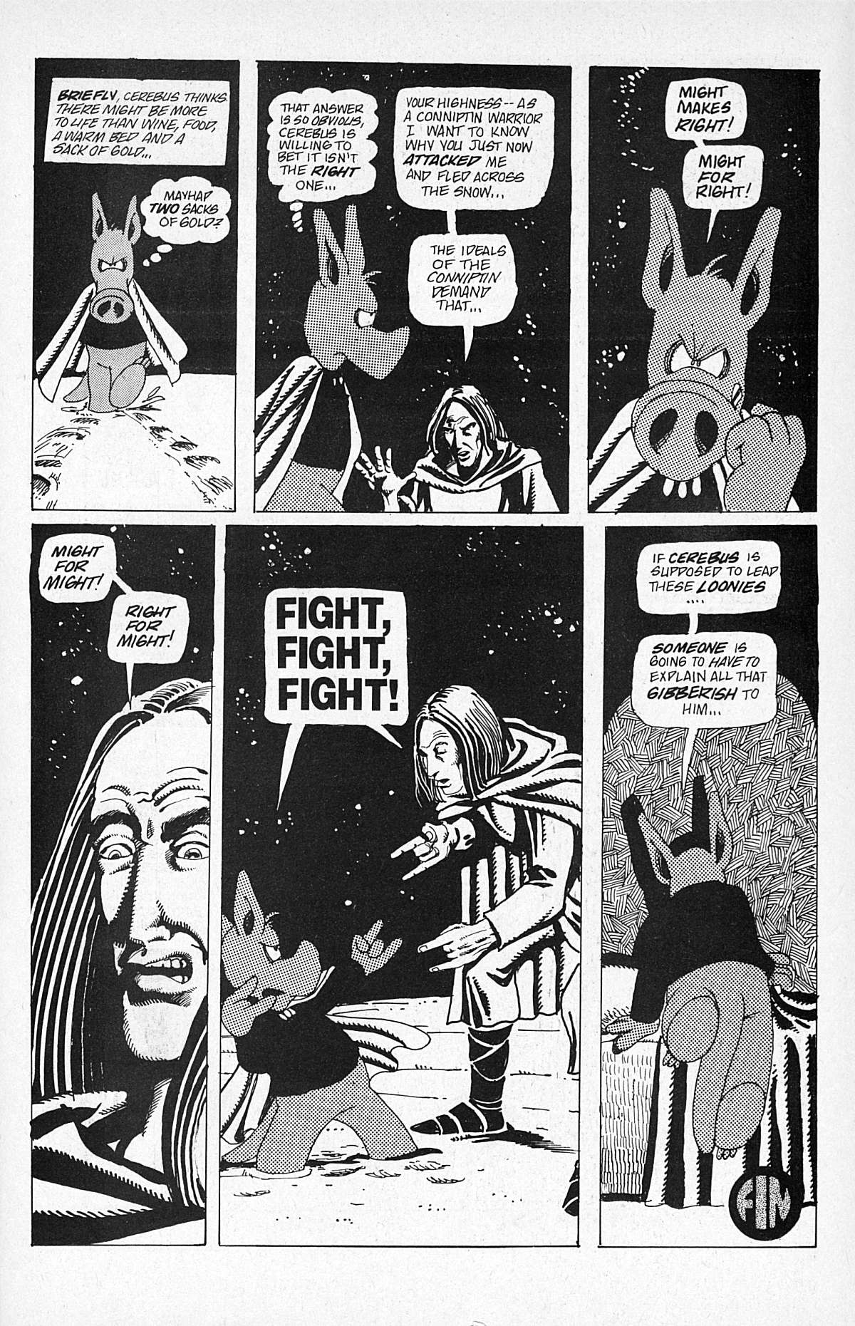 Read online Cerebus comic -  Issue #8 - 25