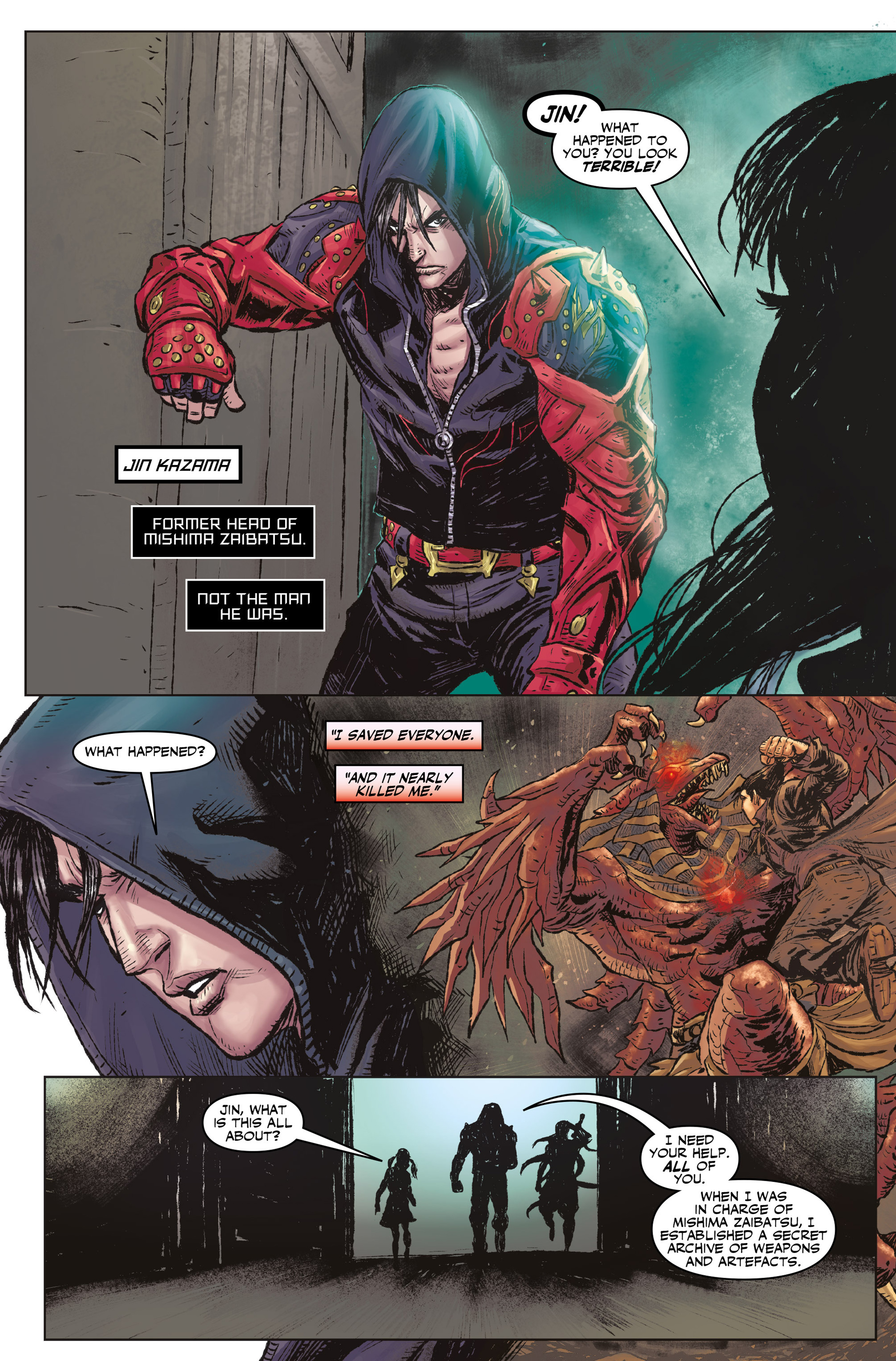Read online Tekken comic -  Issue #1 - 26