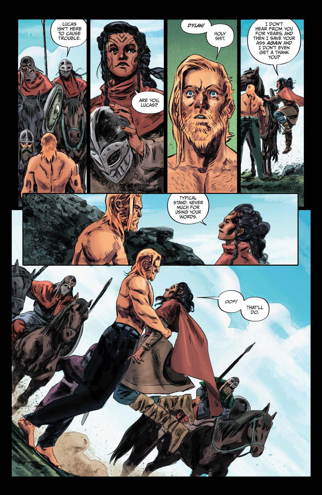 Read online Lucas Stand: Inner Demons comic -  Issue #2 - 5