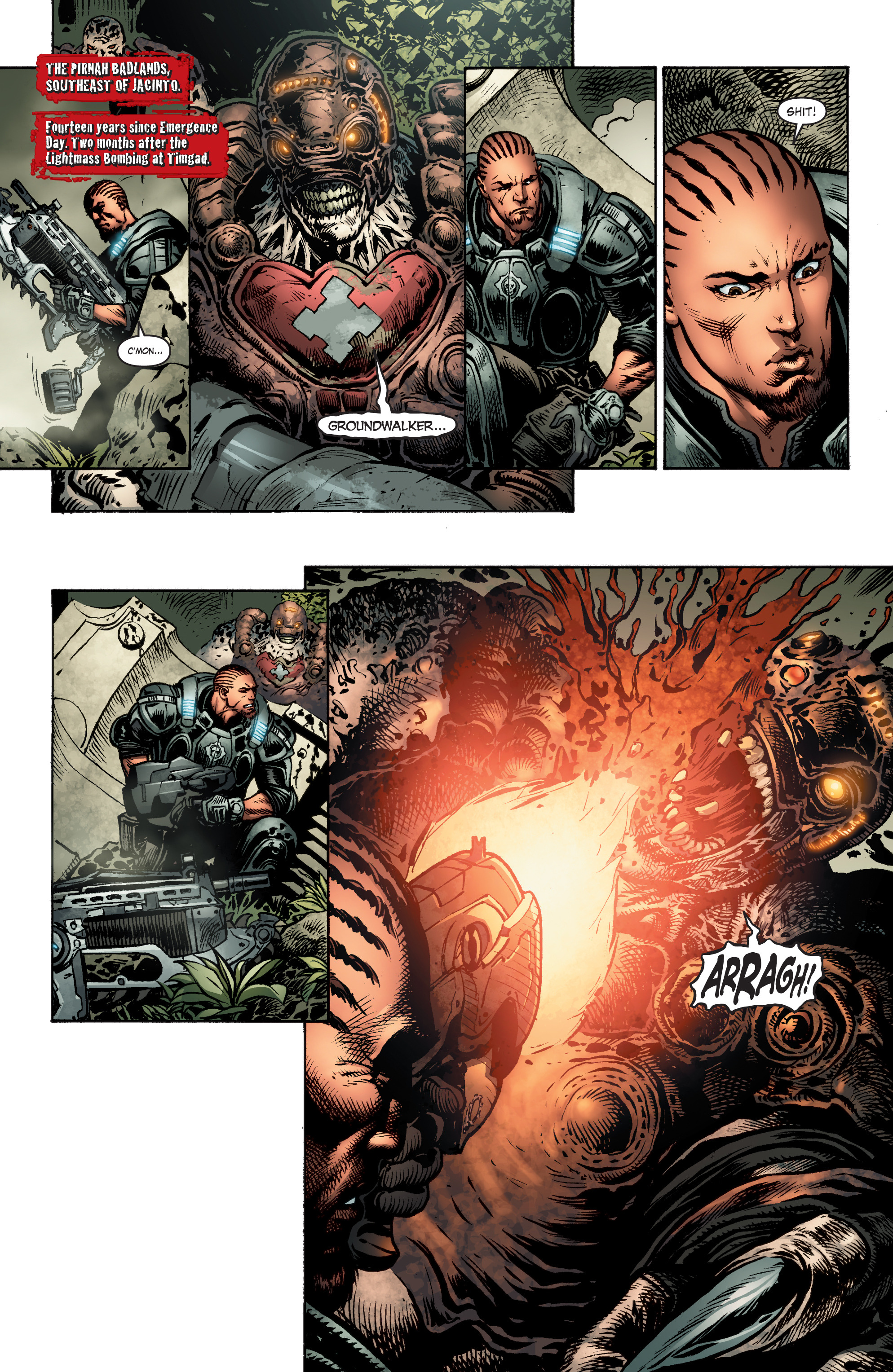 Read online Gears Of War comic -  Issue #1 - 7