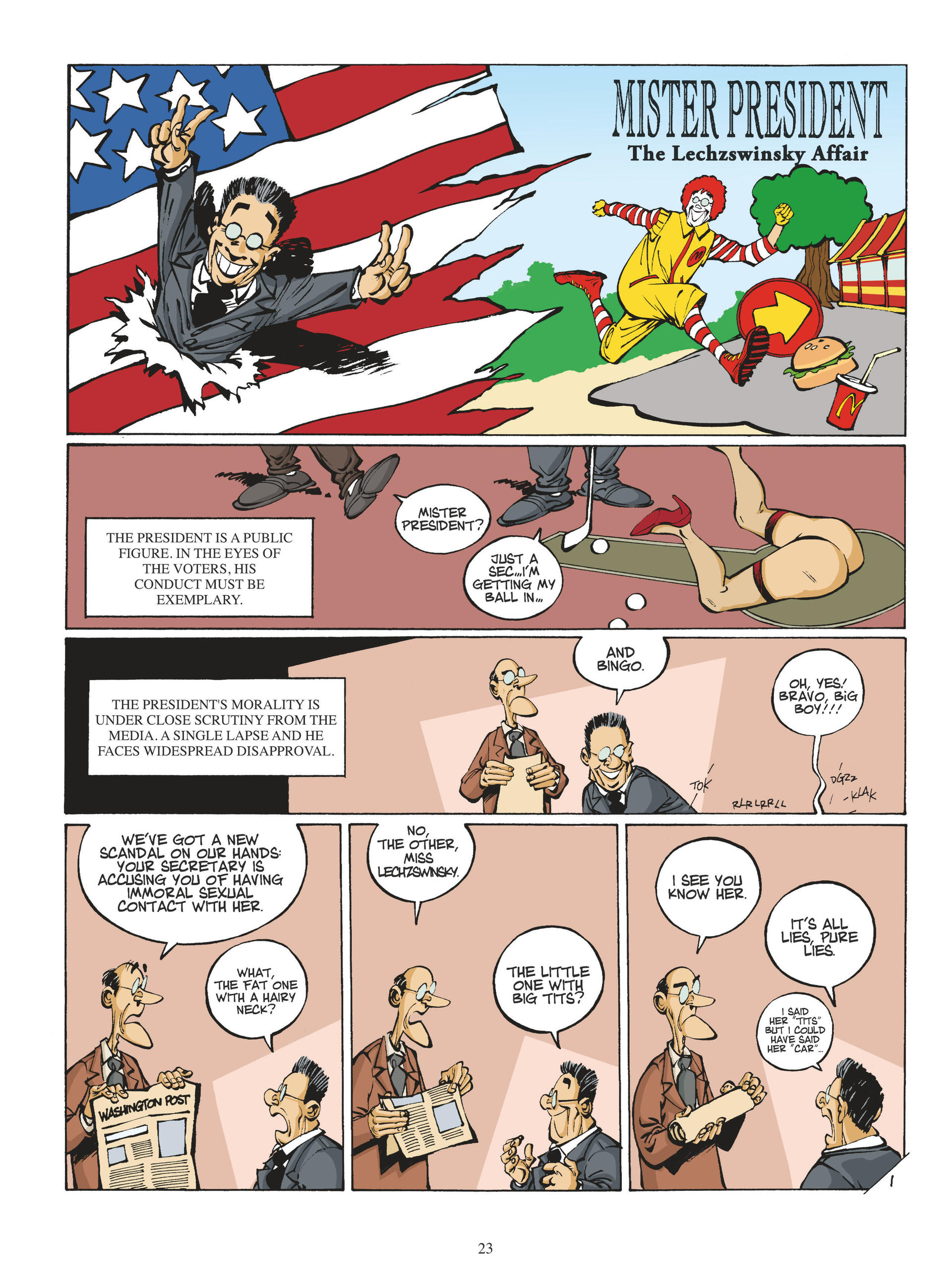 Read online Mister President comic -  Issue #1 - 23