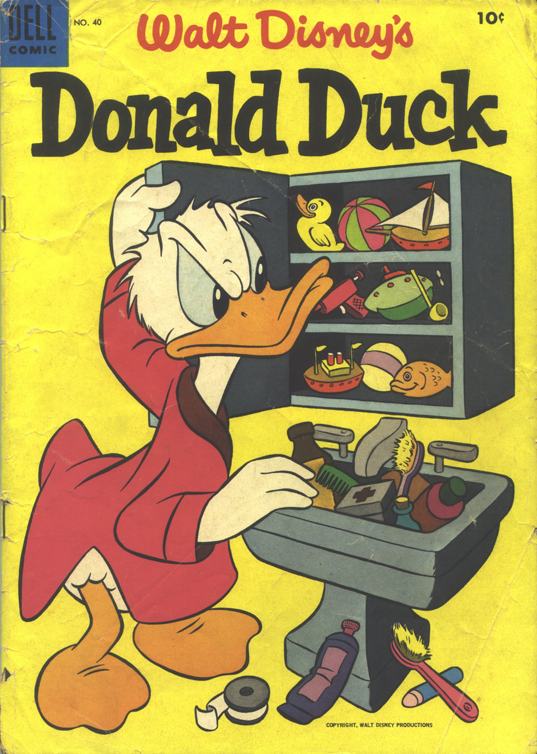 Read online Walt Disney's Donald Duck (1952) comic -  Issue #40 - 1