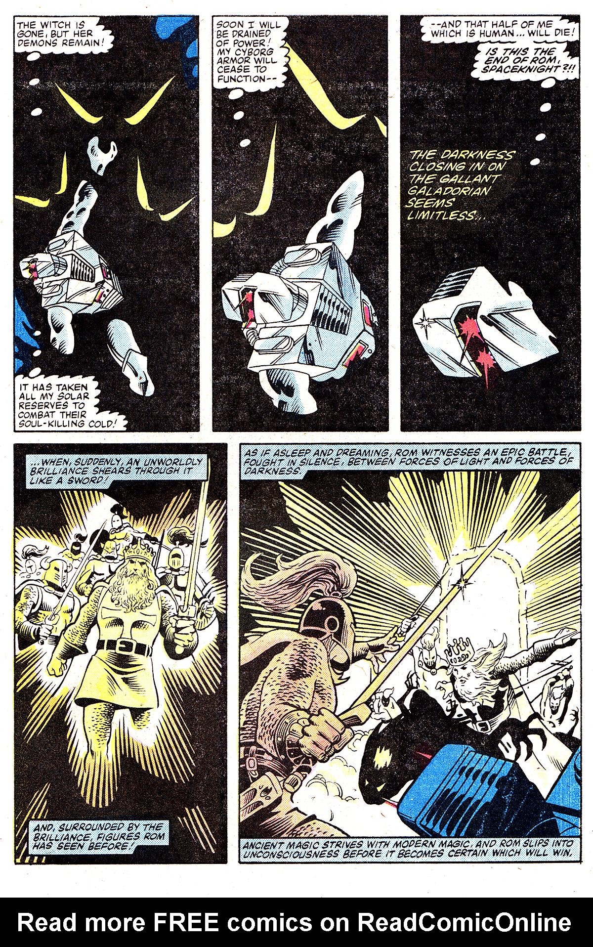 Read online ROM (1979) comic -  Issue #37 - 22