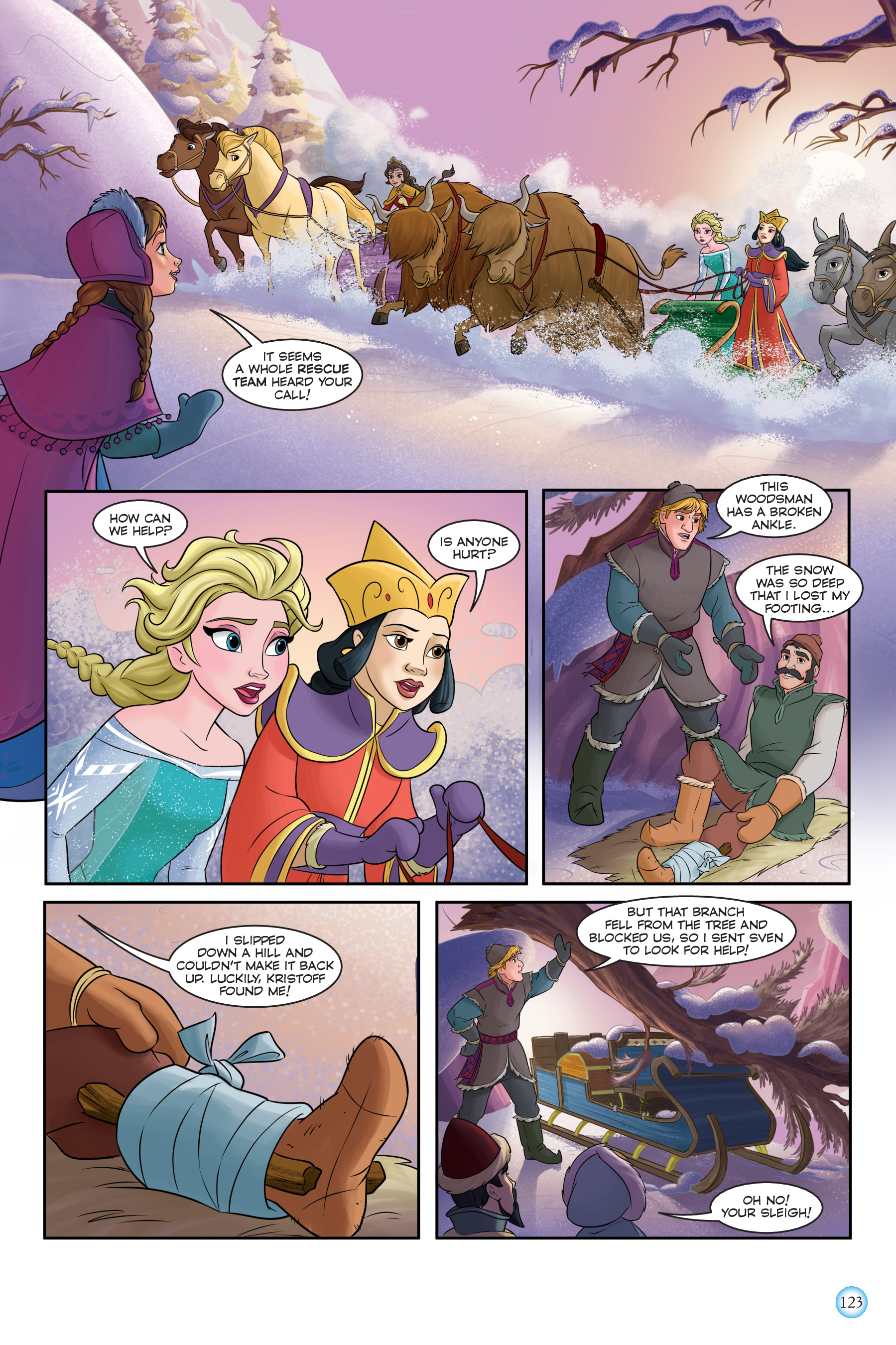 Read online Frozen Adventures: Snowy Stories comic -  Issue # TPB (Part 2) - 23