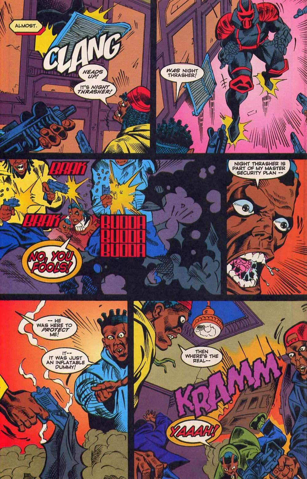 Read online Night Thrasher comic -  Issue #21 - 19