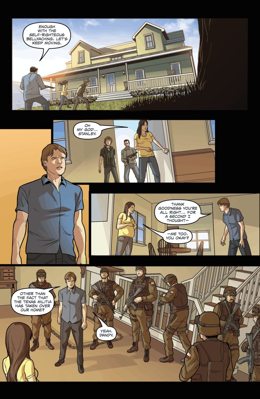 Read online Jericho Season 4 comic -  Issue #4 - 10