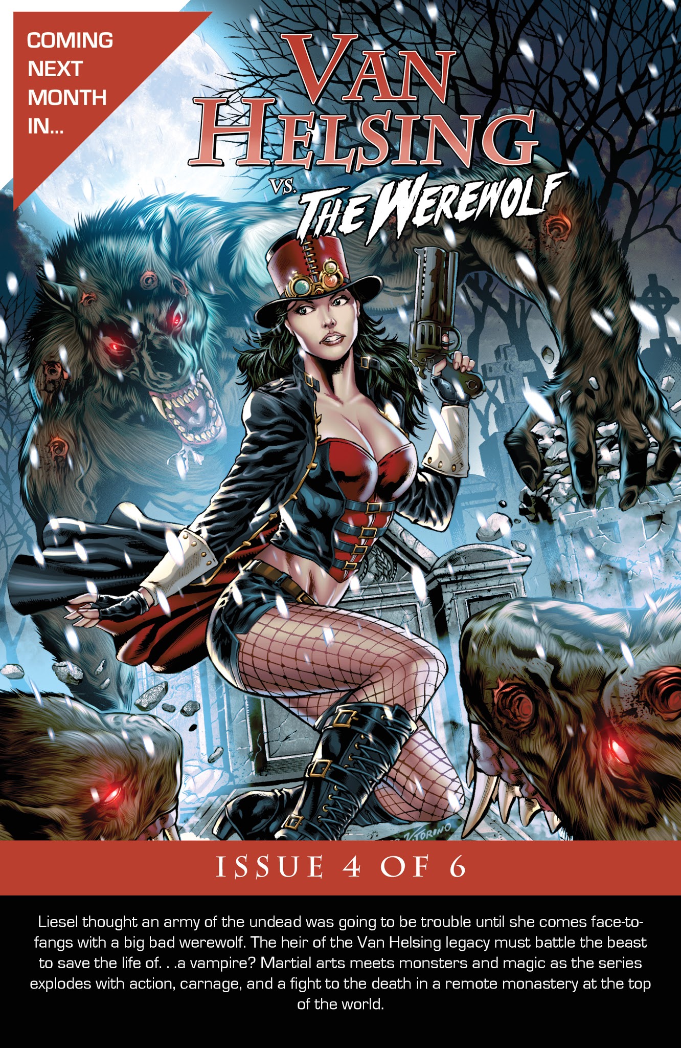 Read online Van Helsing vs. Werewolf comic -  Issue #3 - 24