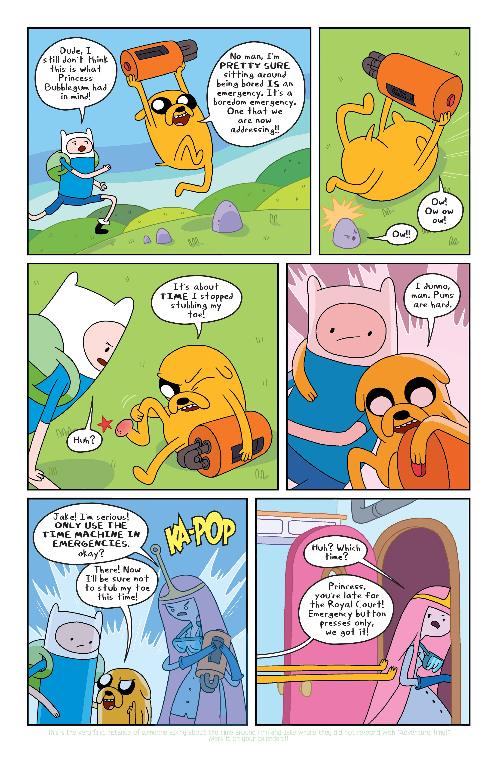 Read online Adventure Time comic -  Issue #6 - 17