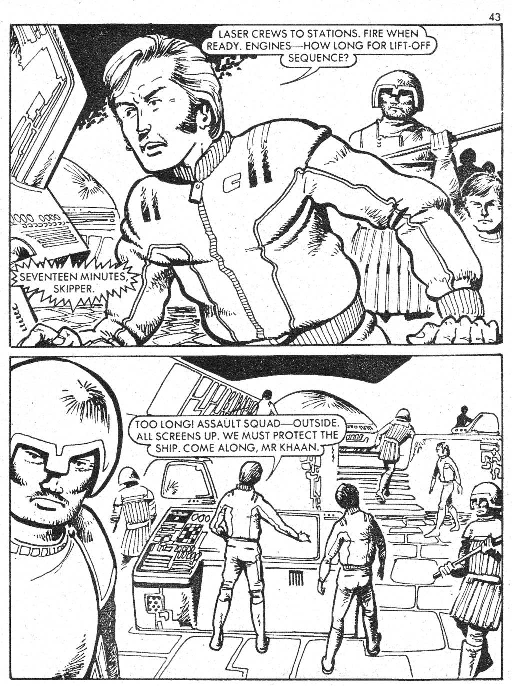 Read online Starblazer comic -  Issue #4 - 43