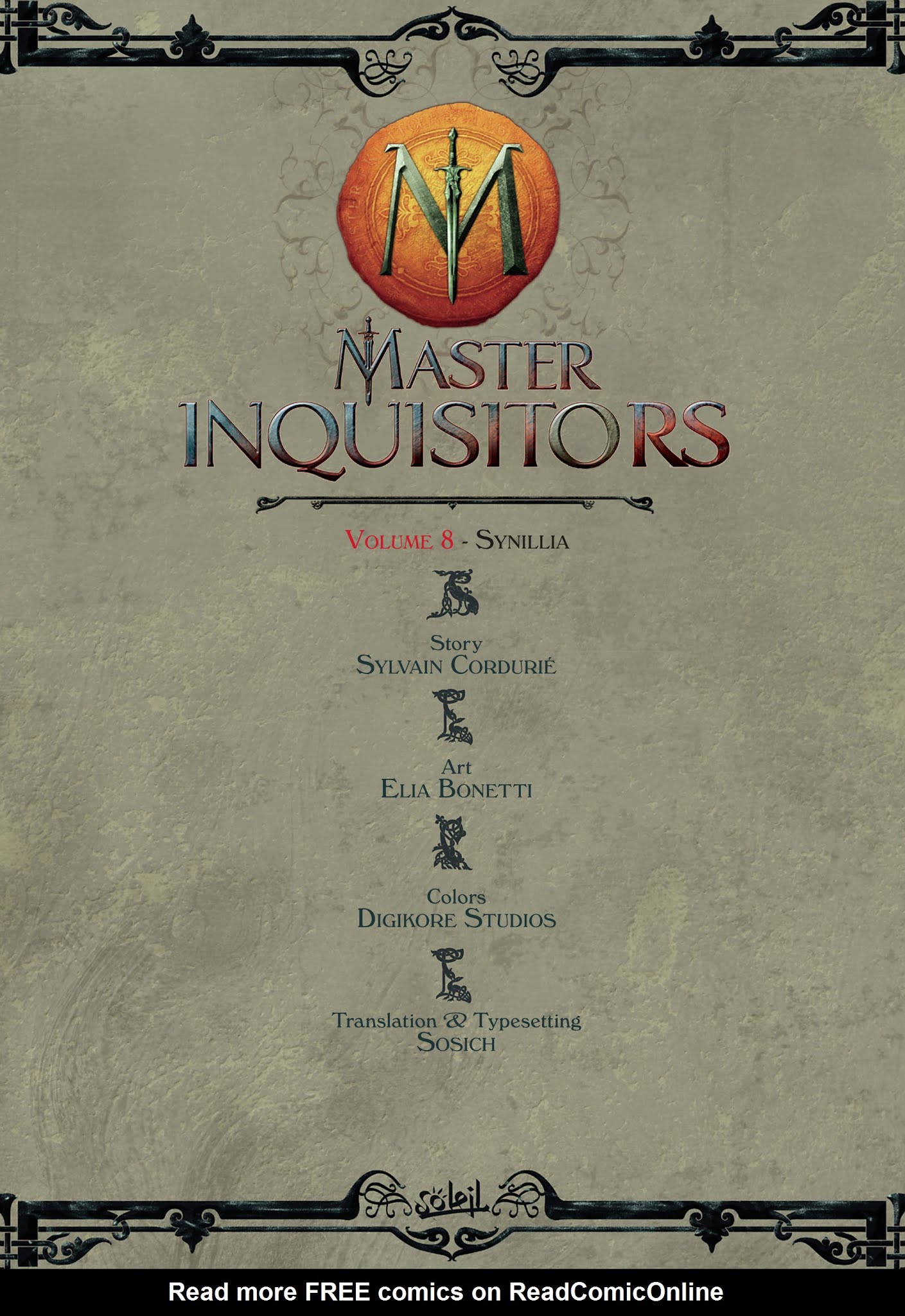 Read online The Master Inquisitors comic -  Issue #8 - 2