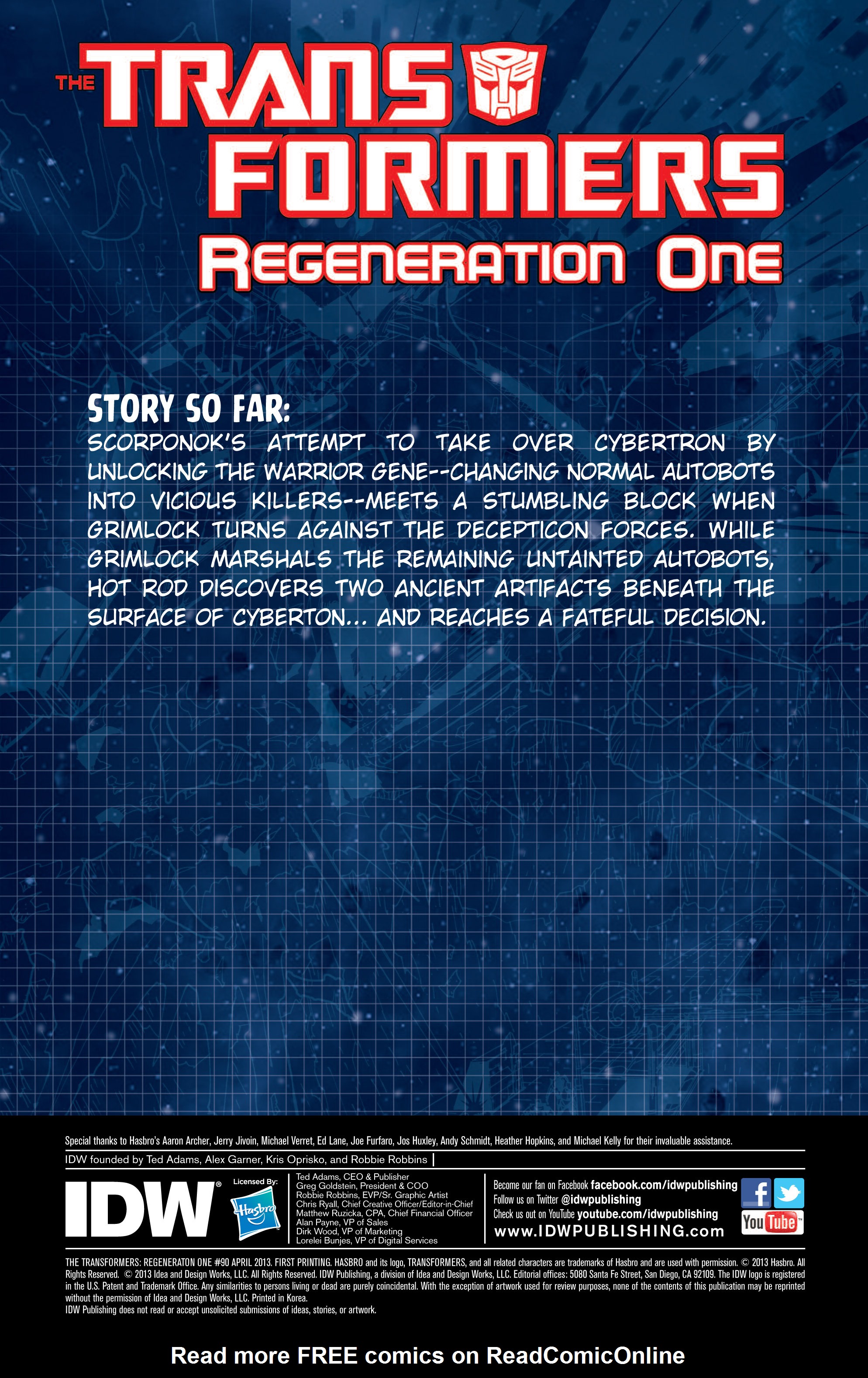 Read online The Transformers: Regeneration One comic -  Issue #90 - 3