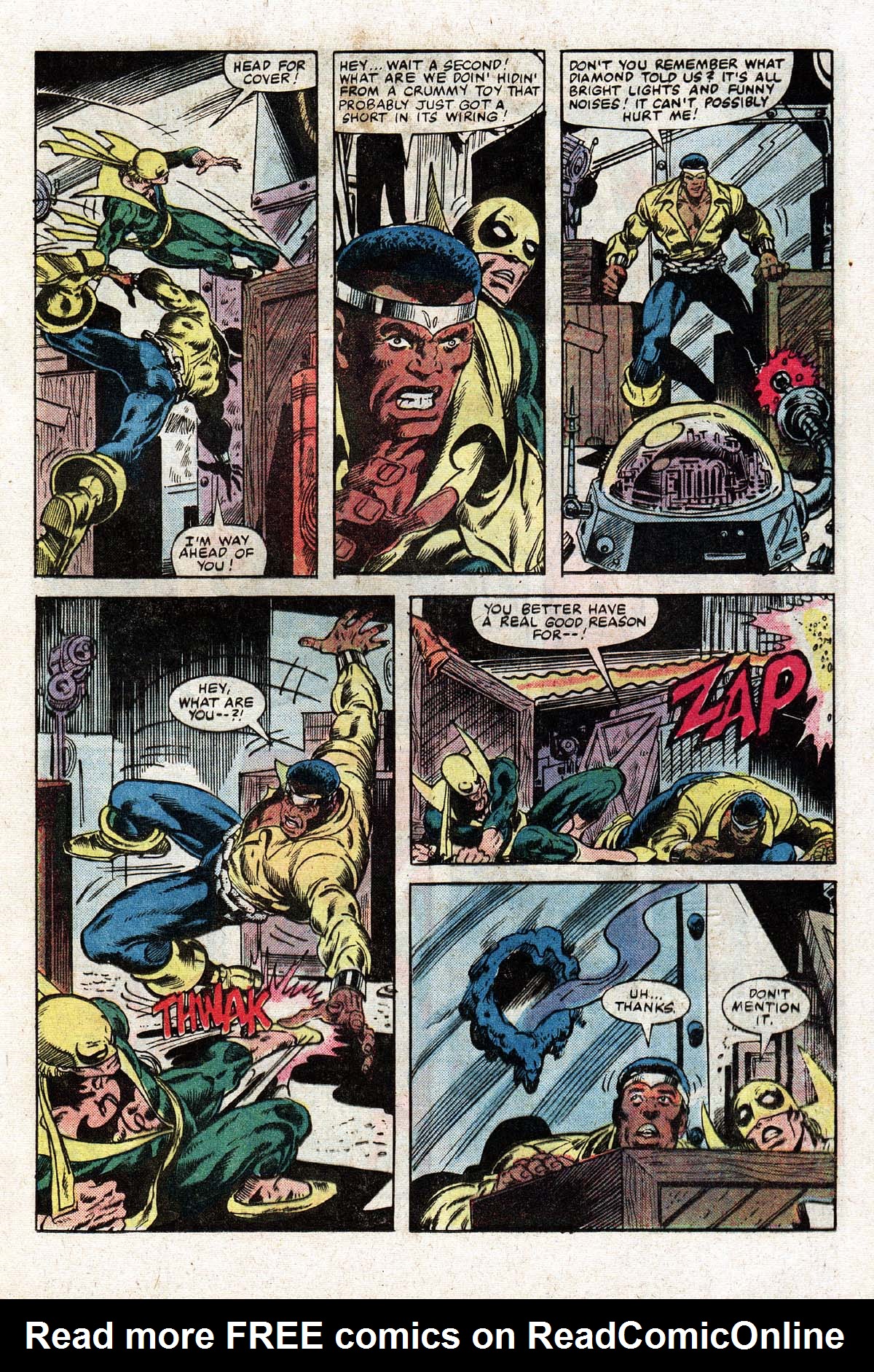 Read online Power Man and Iron Fist (1978) comic -  Issue #79 - 14