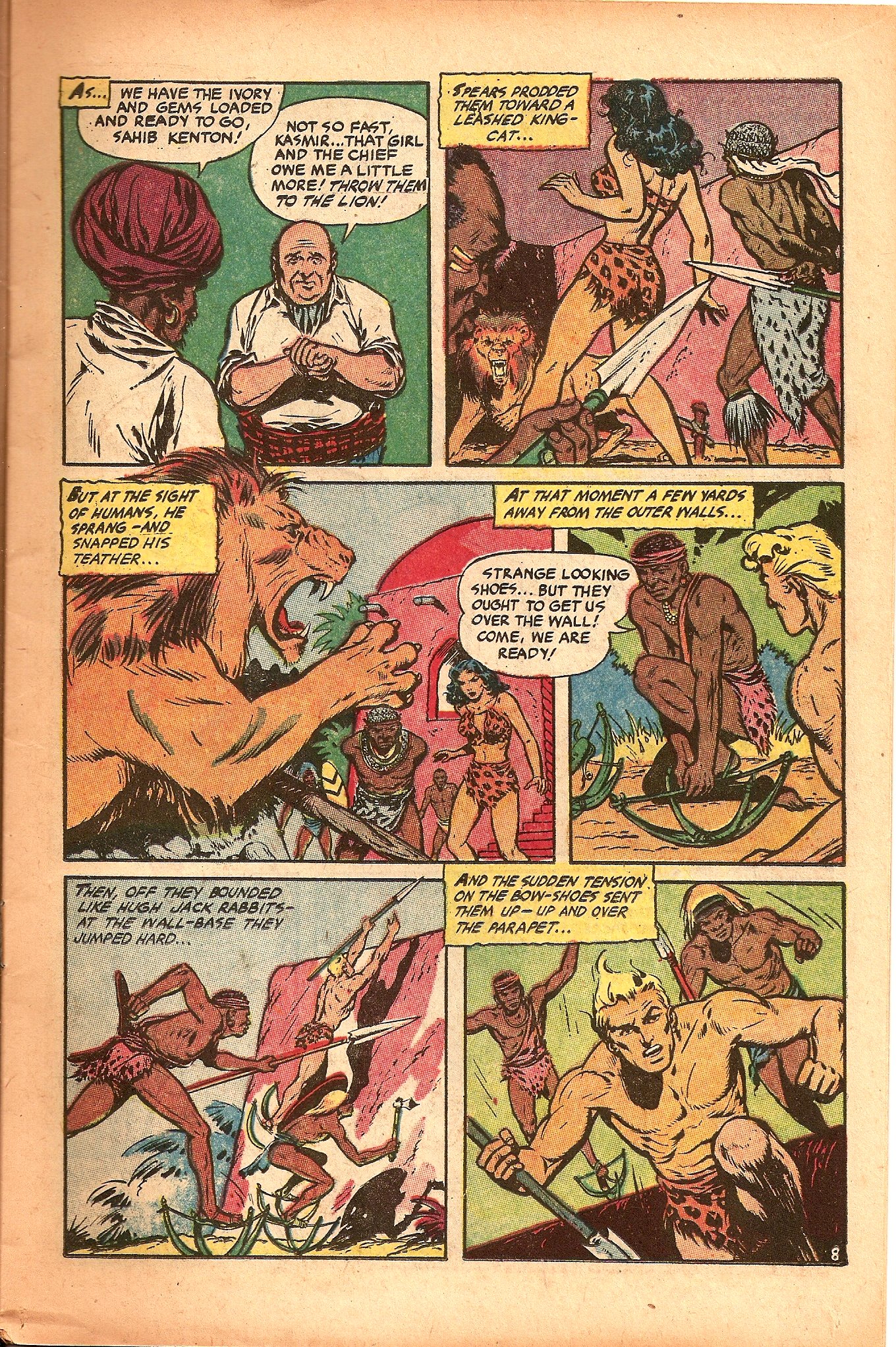 Read online Jungle Comics comic -  Issue #154 - 11