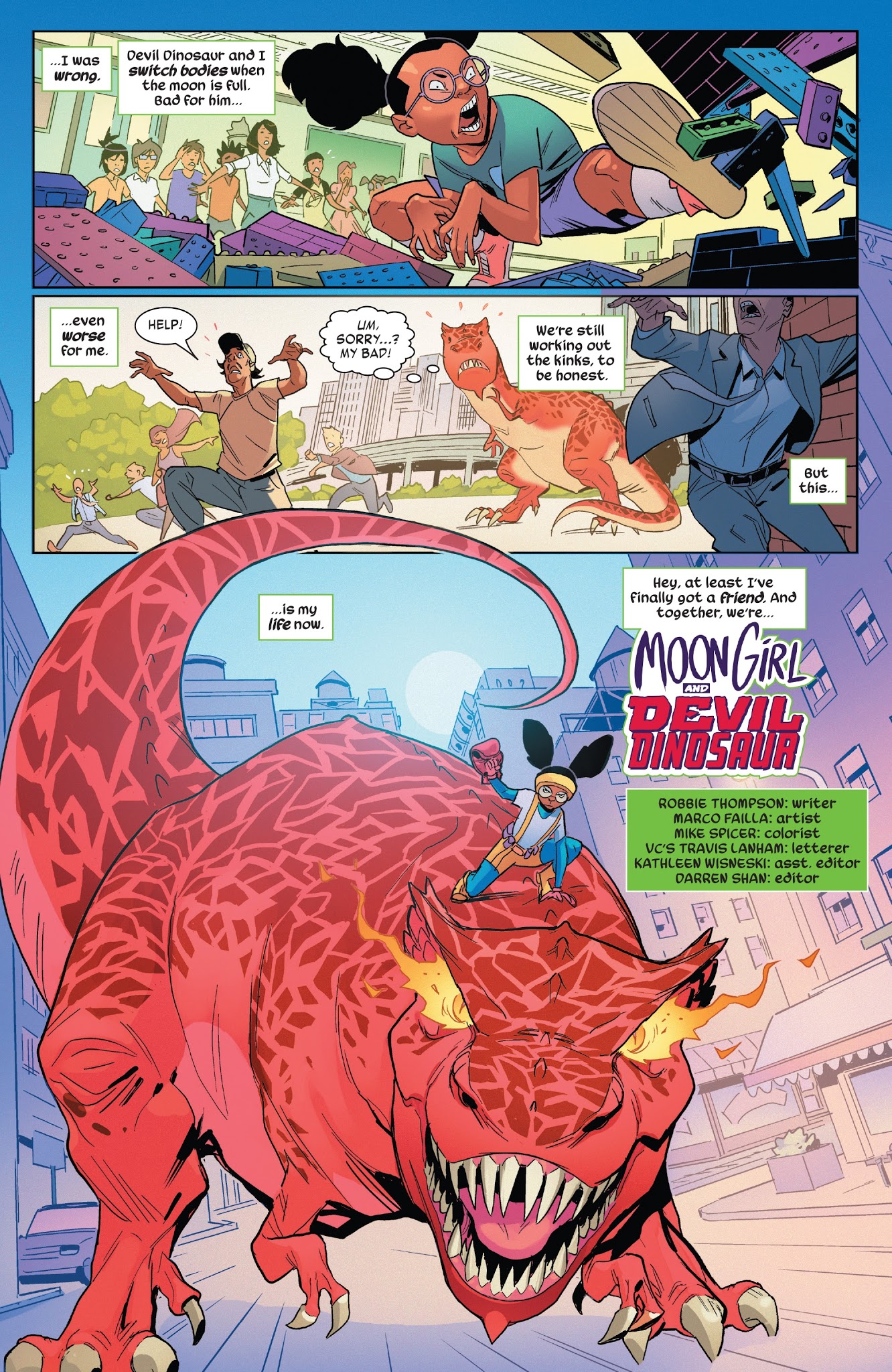 Read online Moon Girl And Devil Dinosaur comic -  Issue #25 - 25