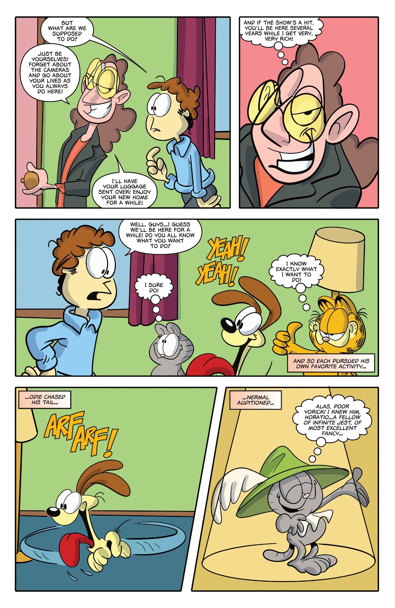 Read online Garfield 2018 TV Or Not TV? comic -  Issue # Full - 12