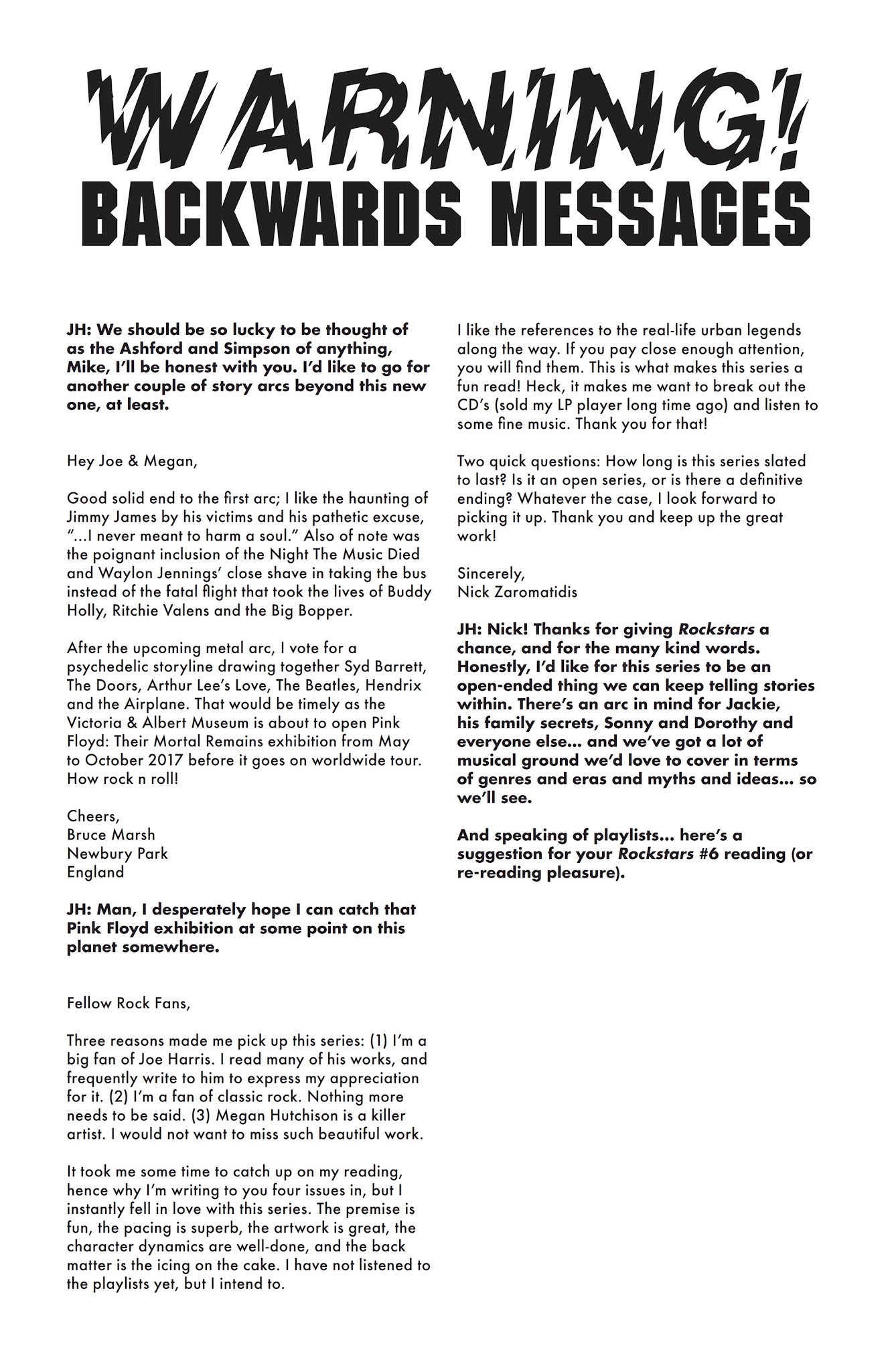 Read online Rockstars comic -  Issue #6 - 27