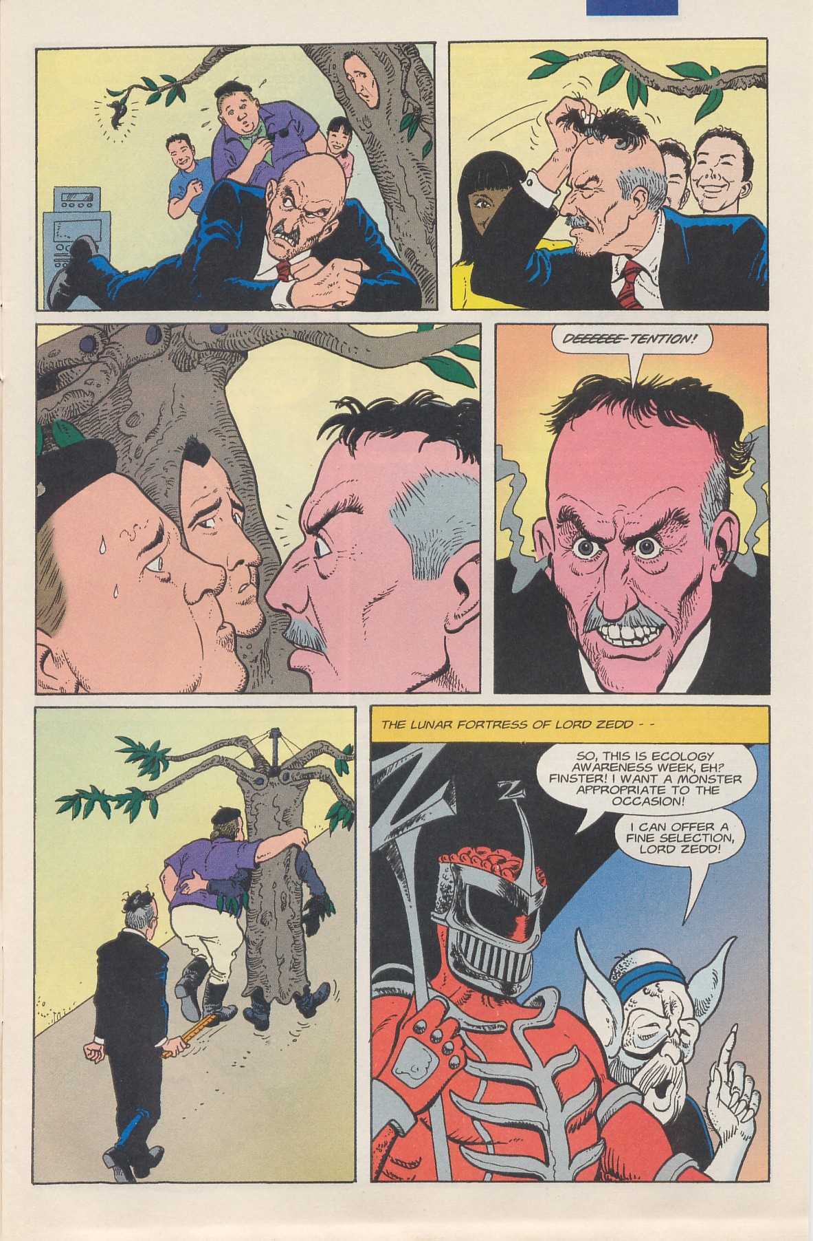 Read online Saban's Mighty Morphin Power Rangers (1994) comic -  Issue #4 - 7