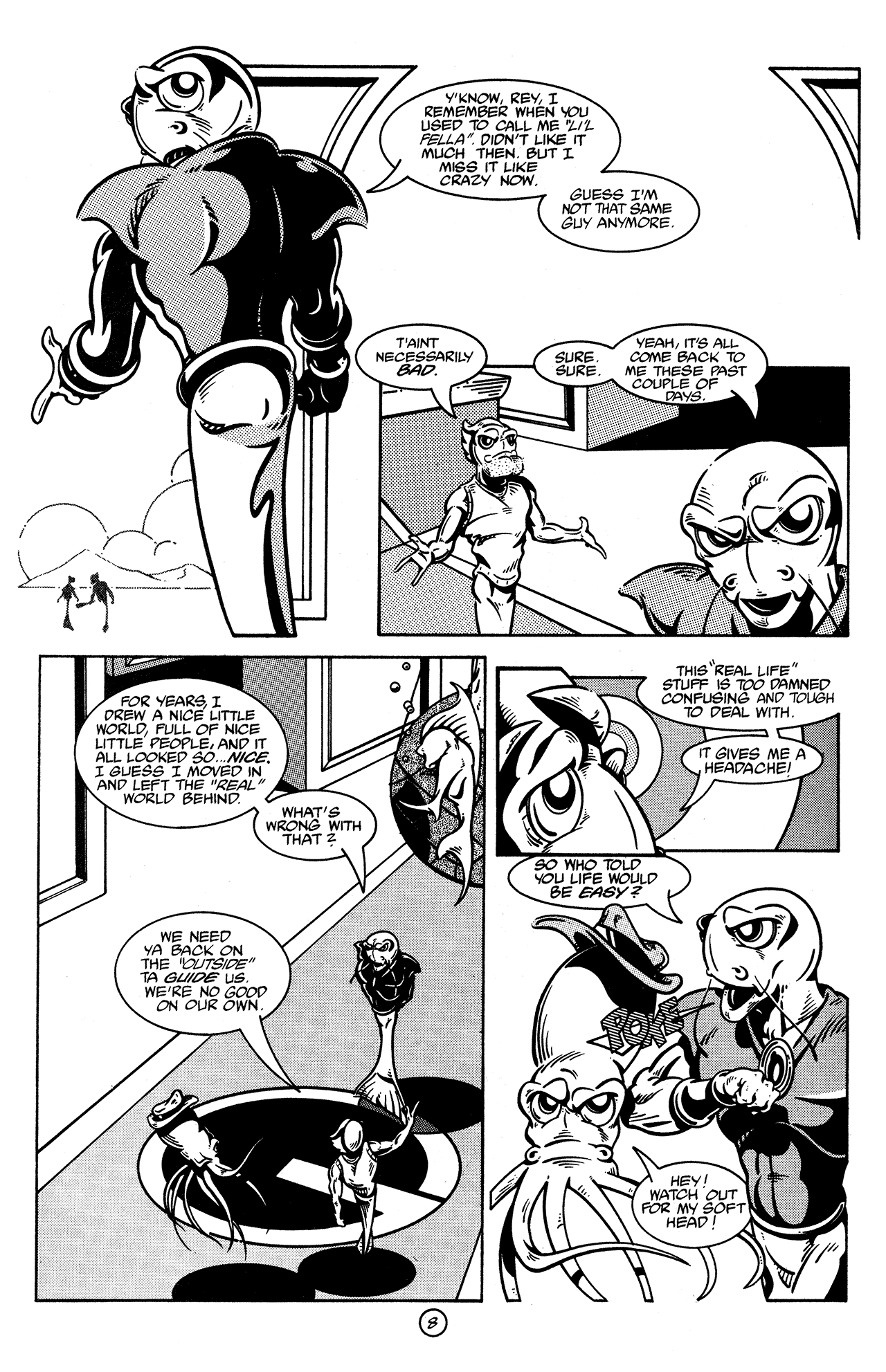 Read online The Fish Police comic -  Issue #24 - 10
