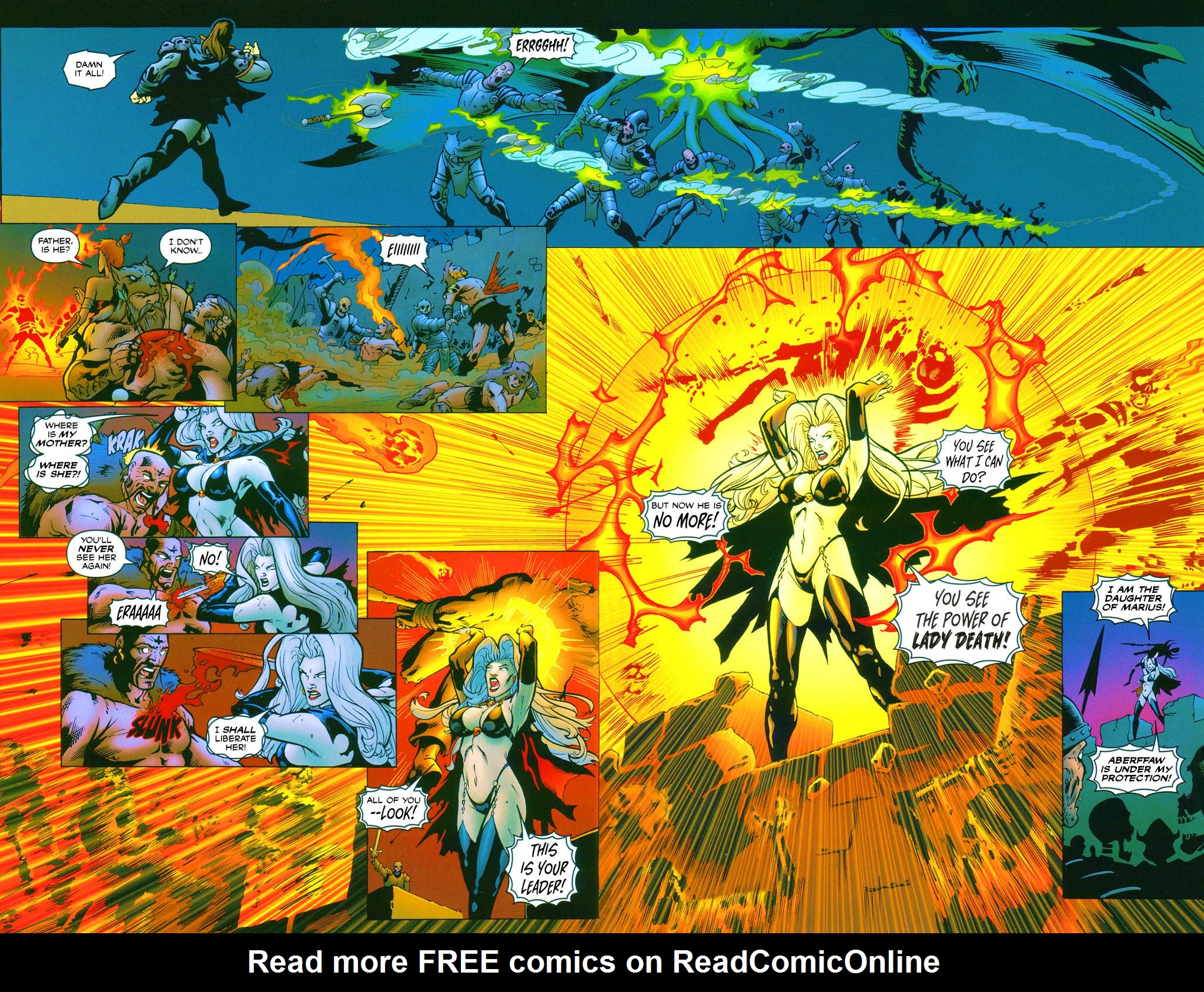 Read online Brian Pulido's Lady Death: Abandon All Hope comic -  Issue #4 - 22