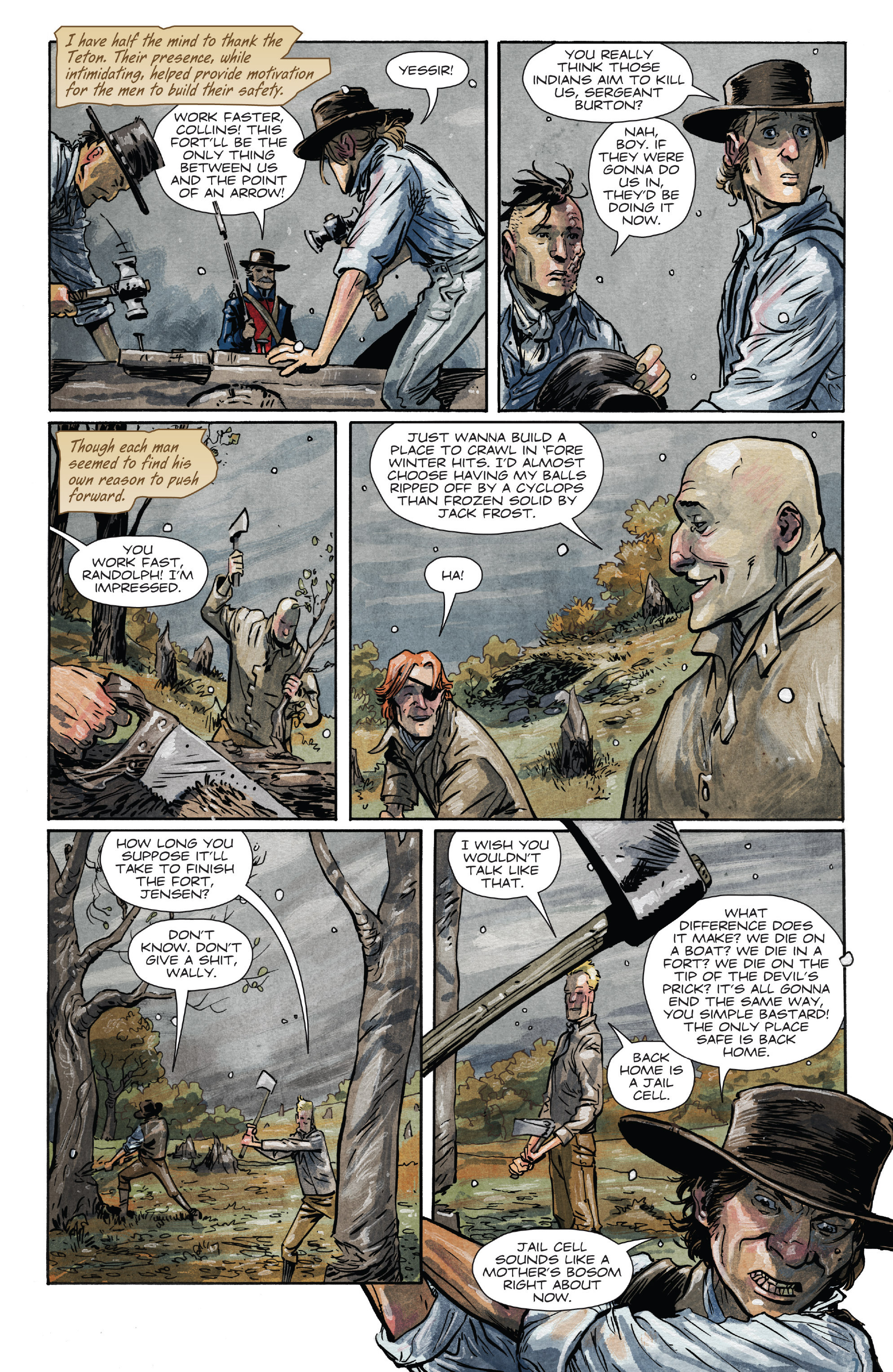 Read online Manifest Destiny comic -  Issue #24 - 12