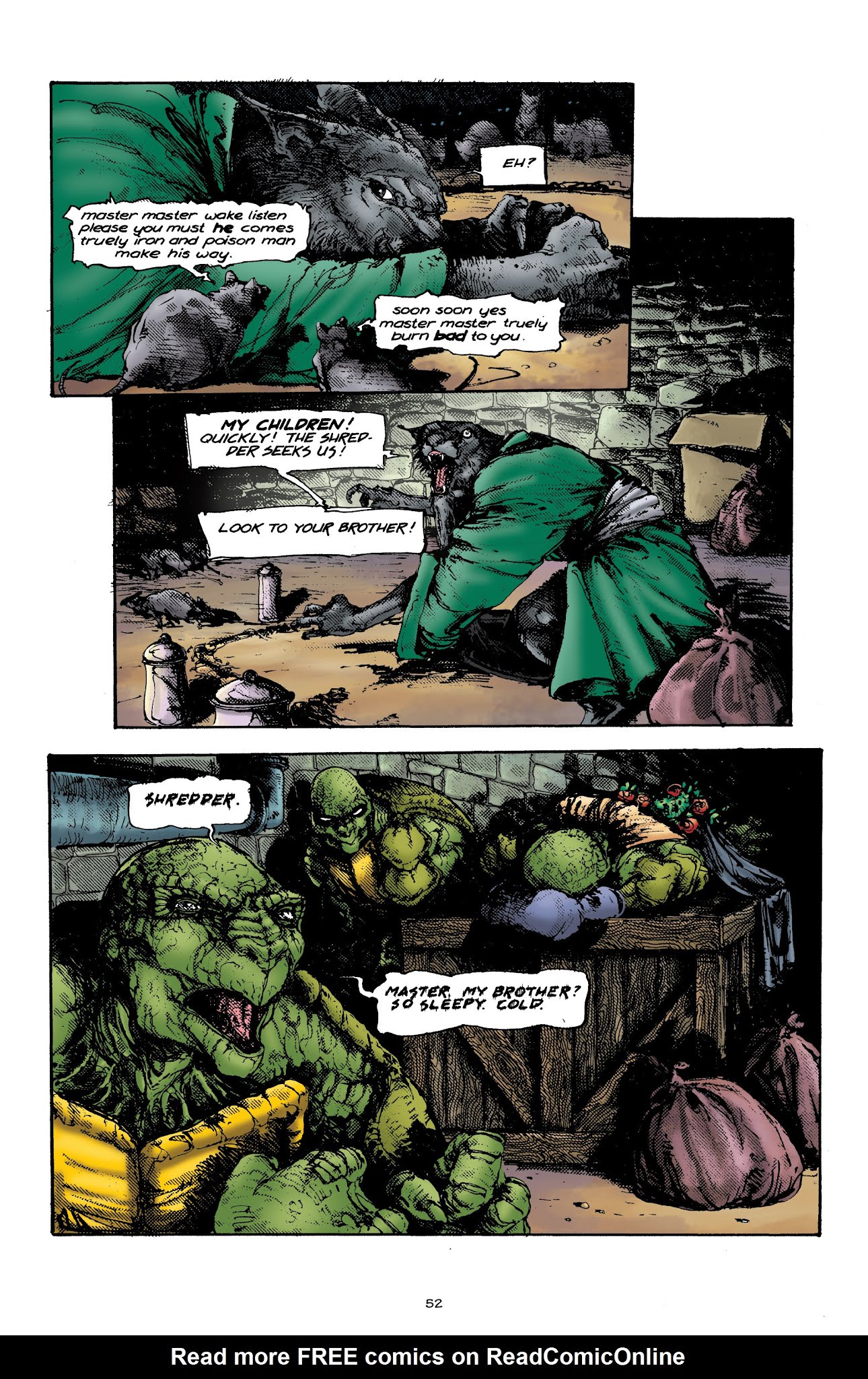 Read online Teenage Mutant Ninja Turtles Legends: Soul's Winter By Michael Zulli comic -  Issue # TPB - 48