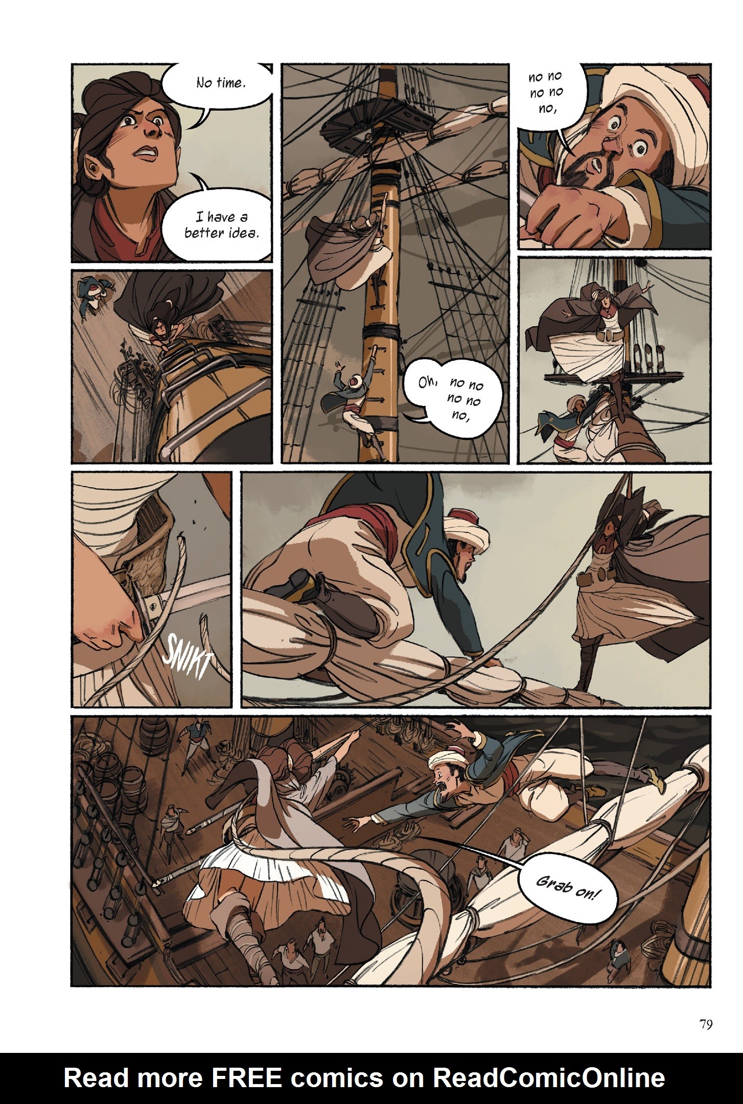 Read online Delilah Dirk and the King's Shilling comic -  Issue # TPB (Part 1) - 82