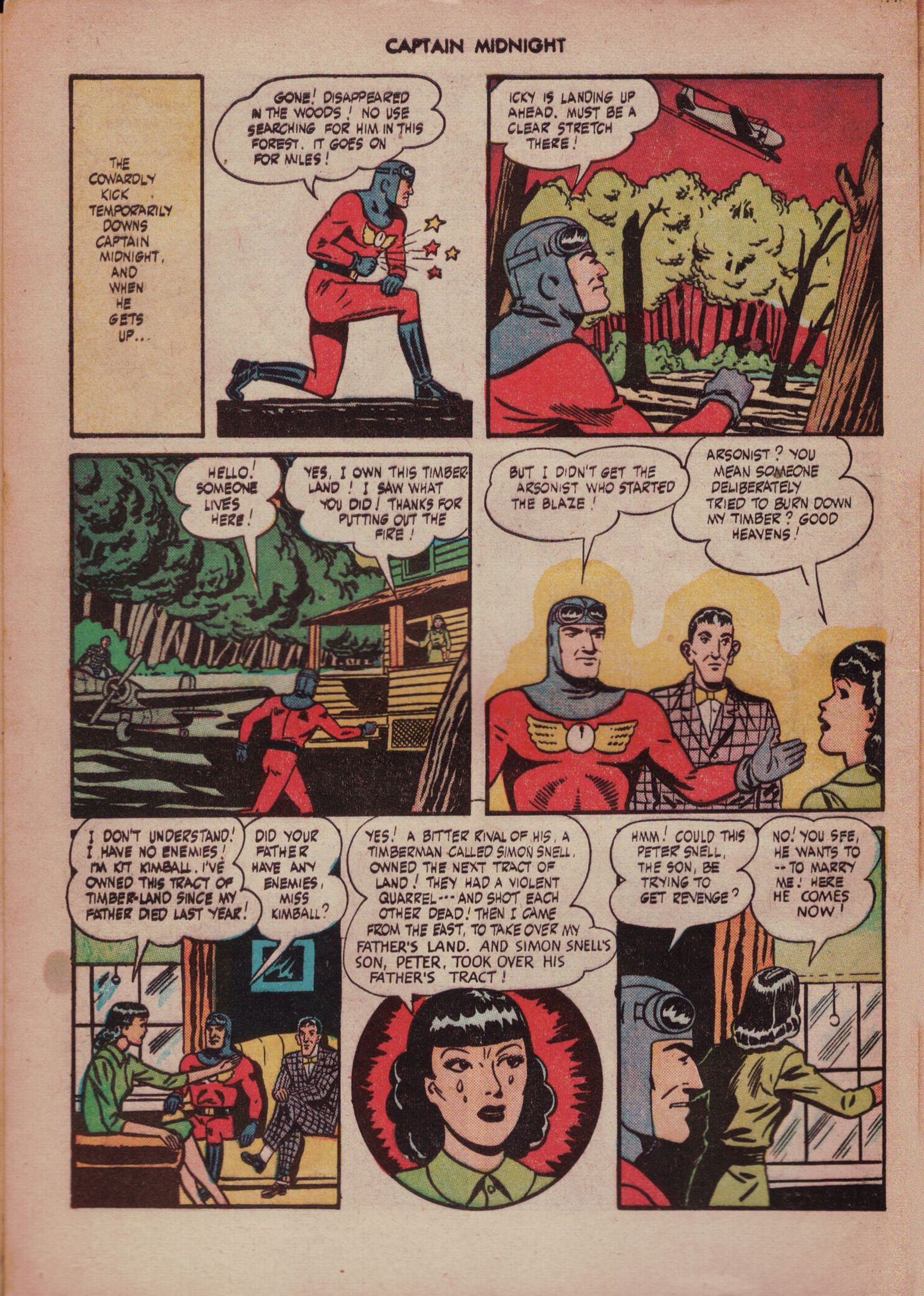Read online Captain Midnight (1942) comic -  Issue #48 - 8