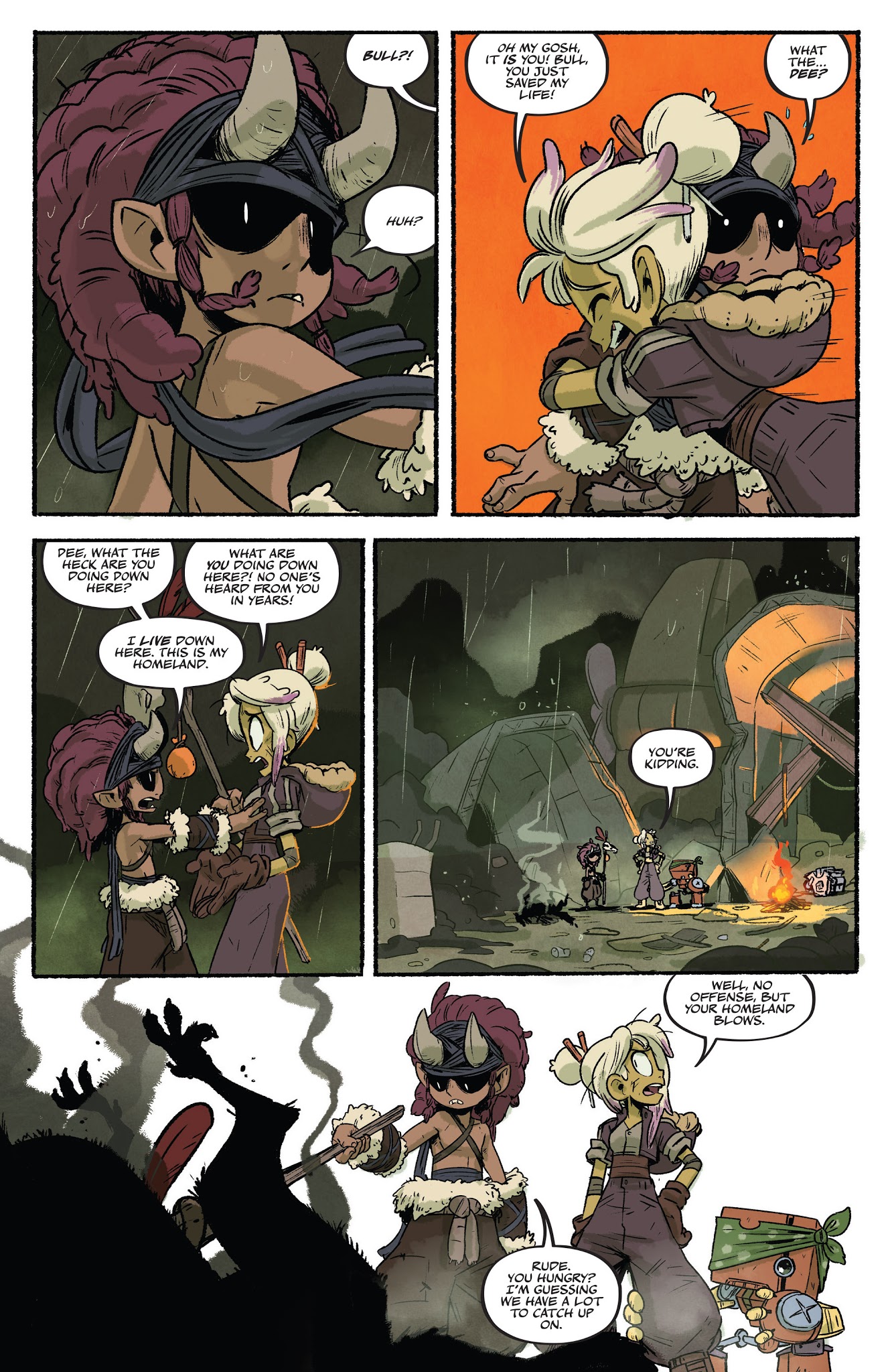 Read online Tyson Hesse's Diesel comic -  Issue #3 - 15