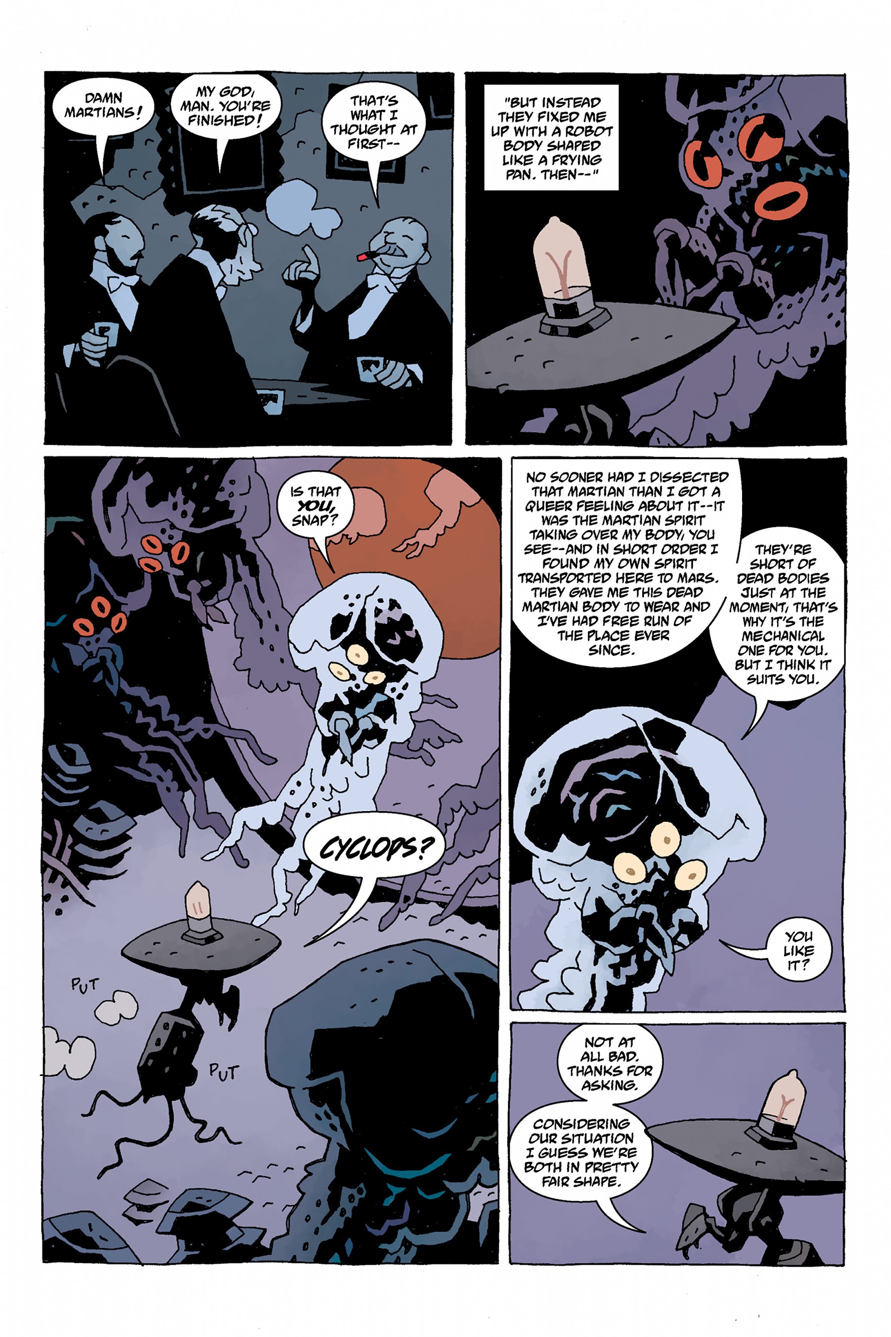 Read online The Amazing Screw-On Head and Other Curious Objects (Anniversary Edition) comic -  Issue # TPB - 79