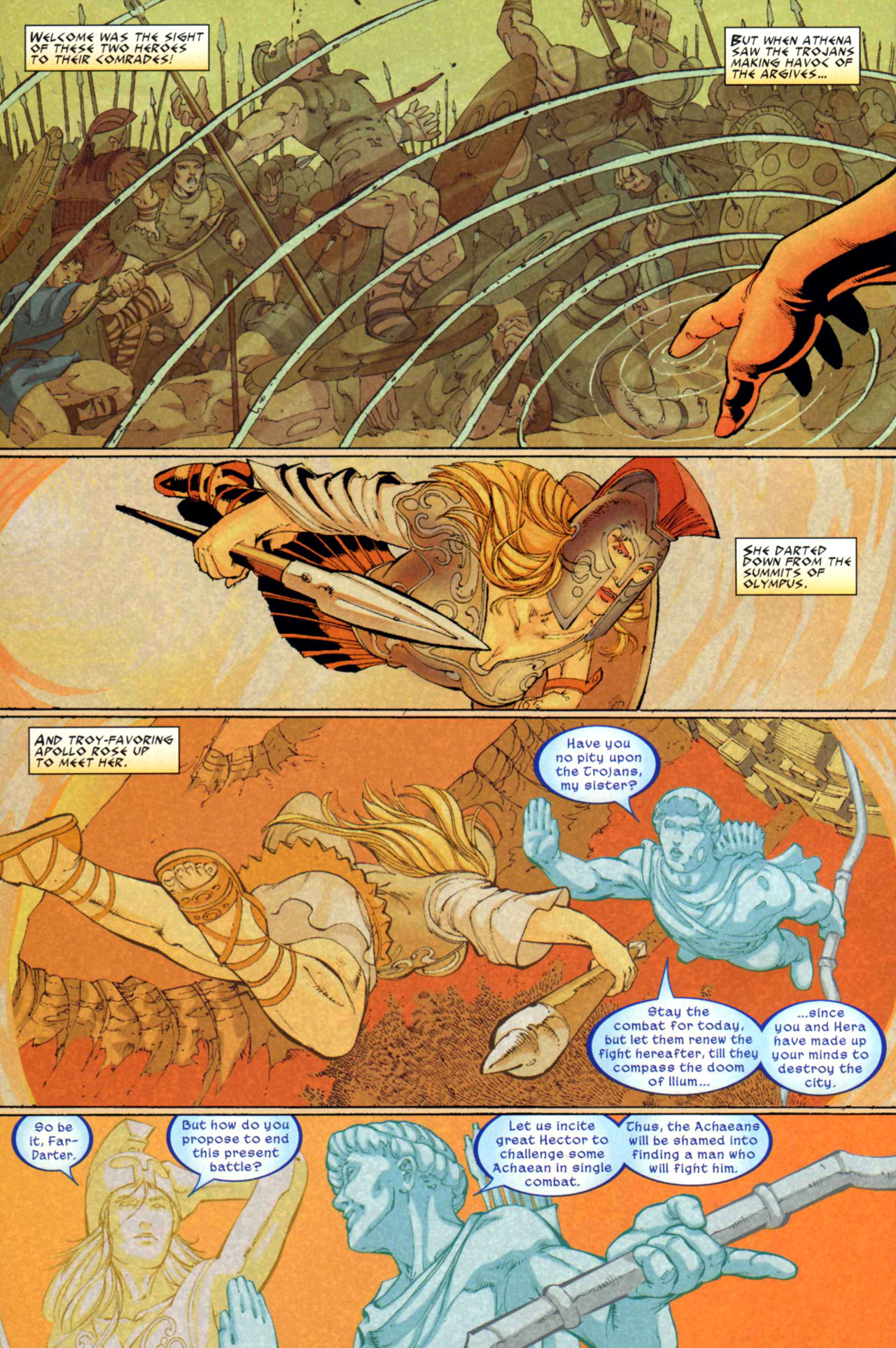 Read online The Iliad comic -  Issue #3 - 8