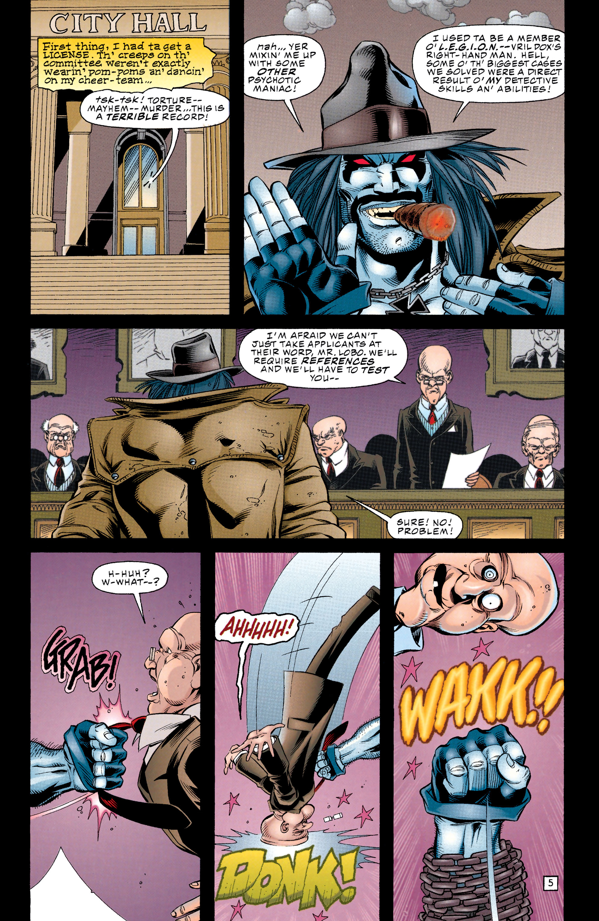 Read online Lobo (1993) comic -  Issue #15 - 6