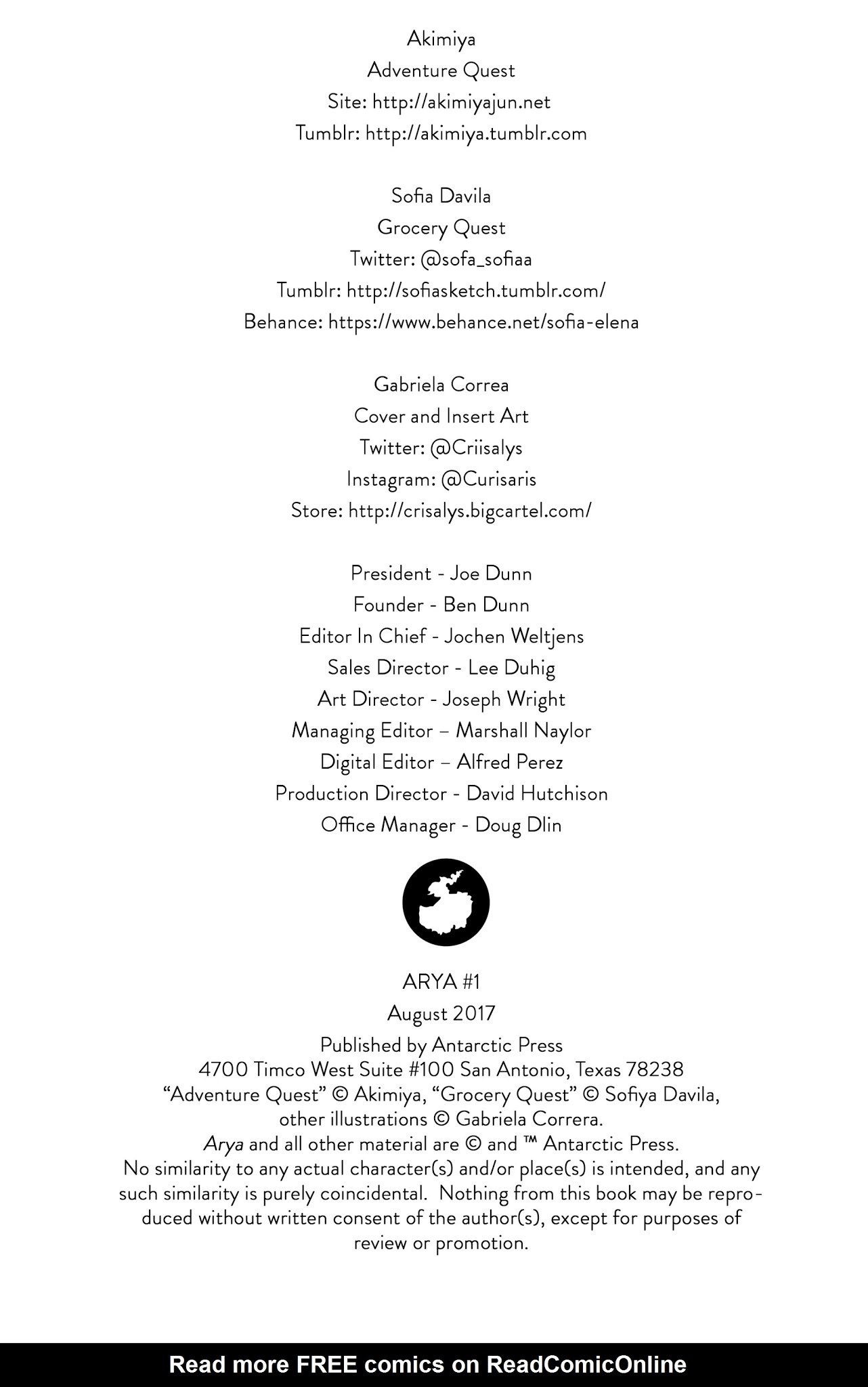 Read online Arya comic -  Issue # Full - 32