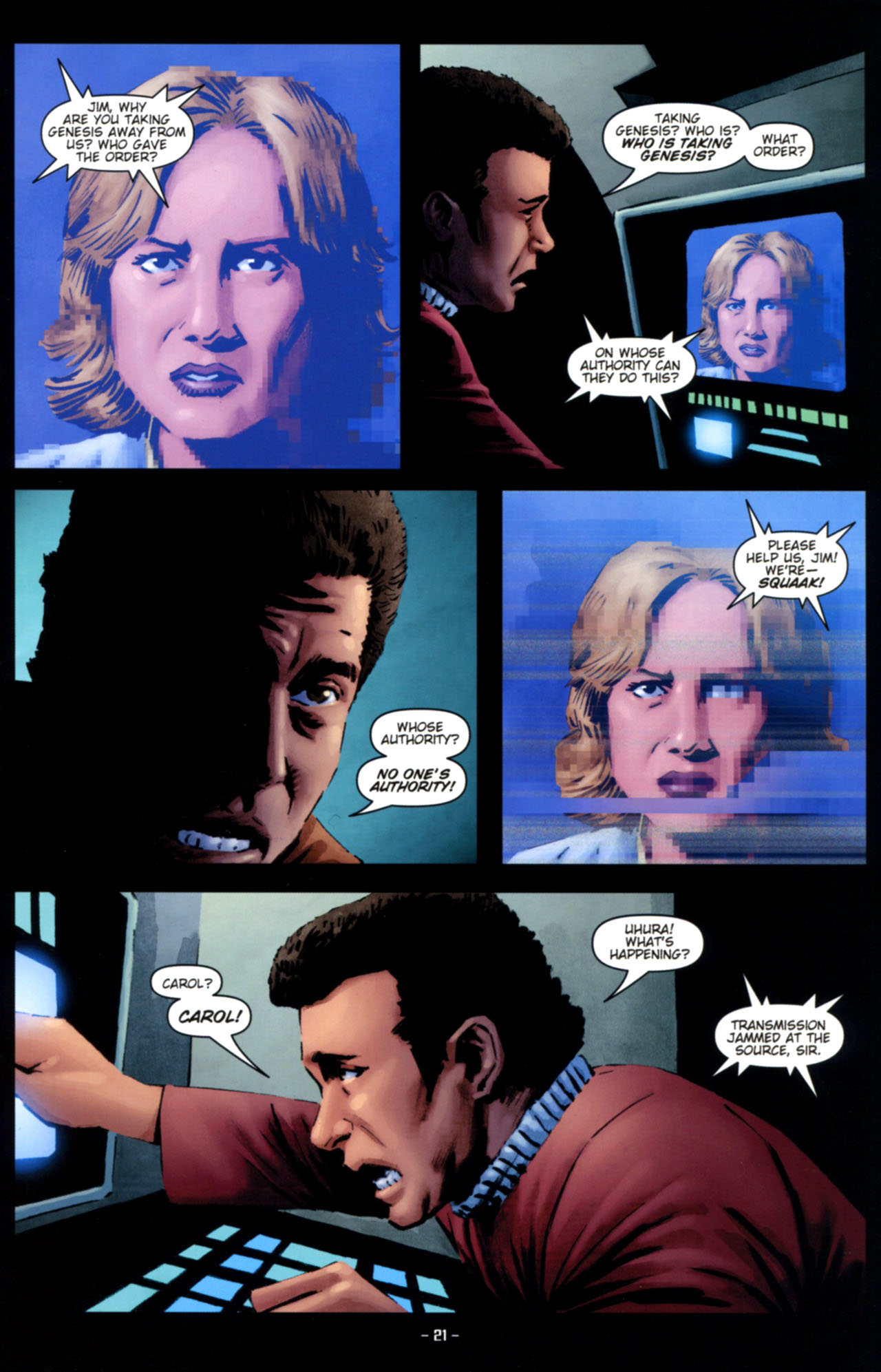 Read online Star Trek: The Wrath Of Khan comic -  Issue #1 - 23
