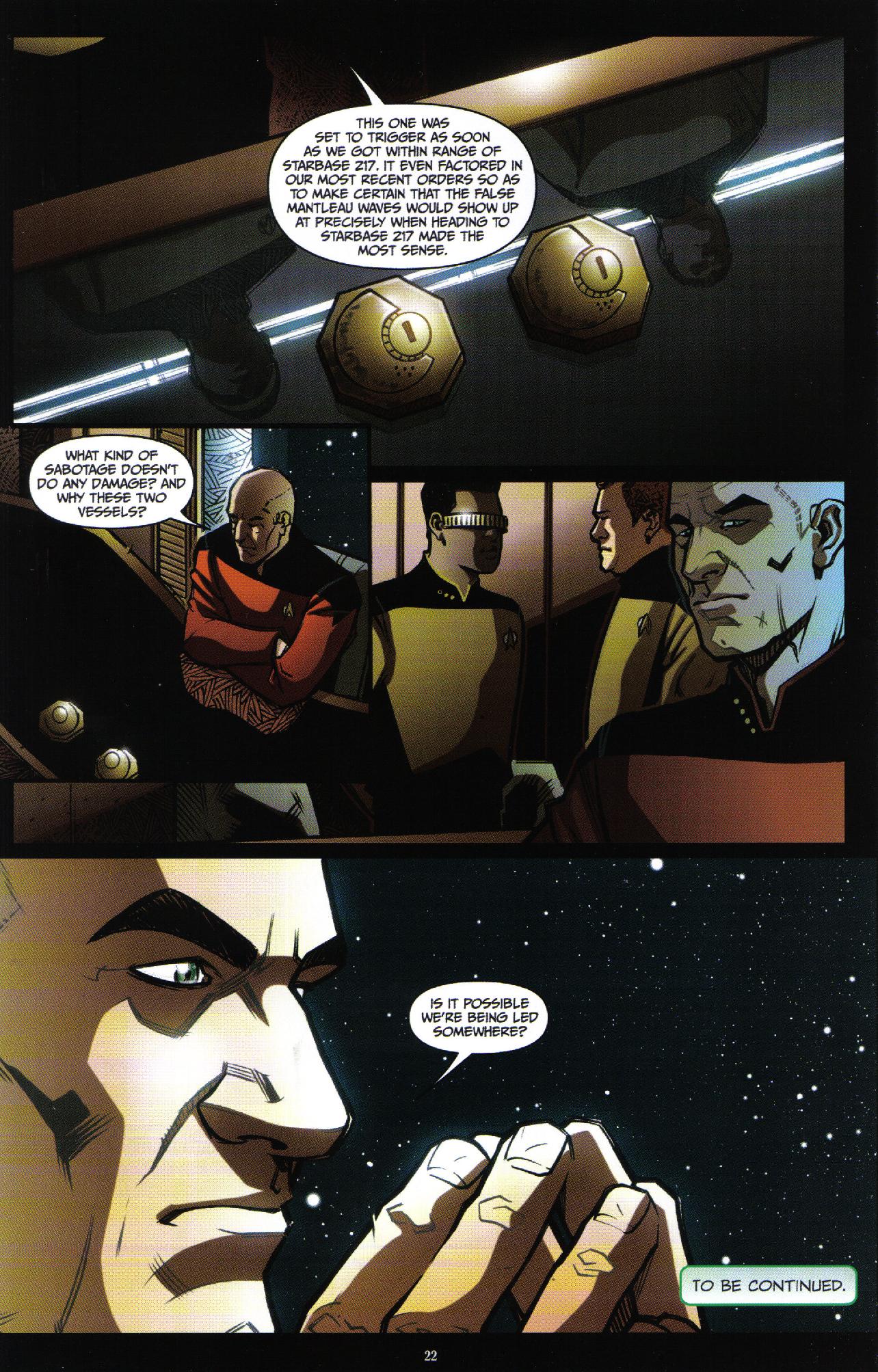 Star Trek: The Next Generation: Intelligence Gathering Issue #3 #3 - English 24