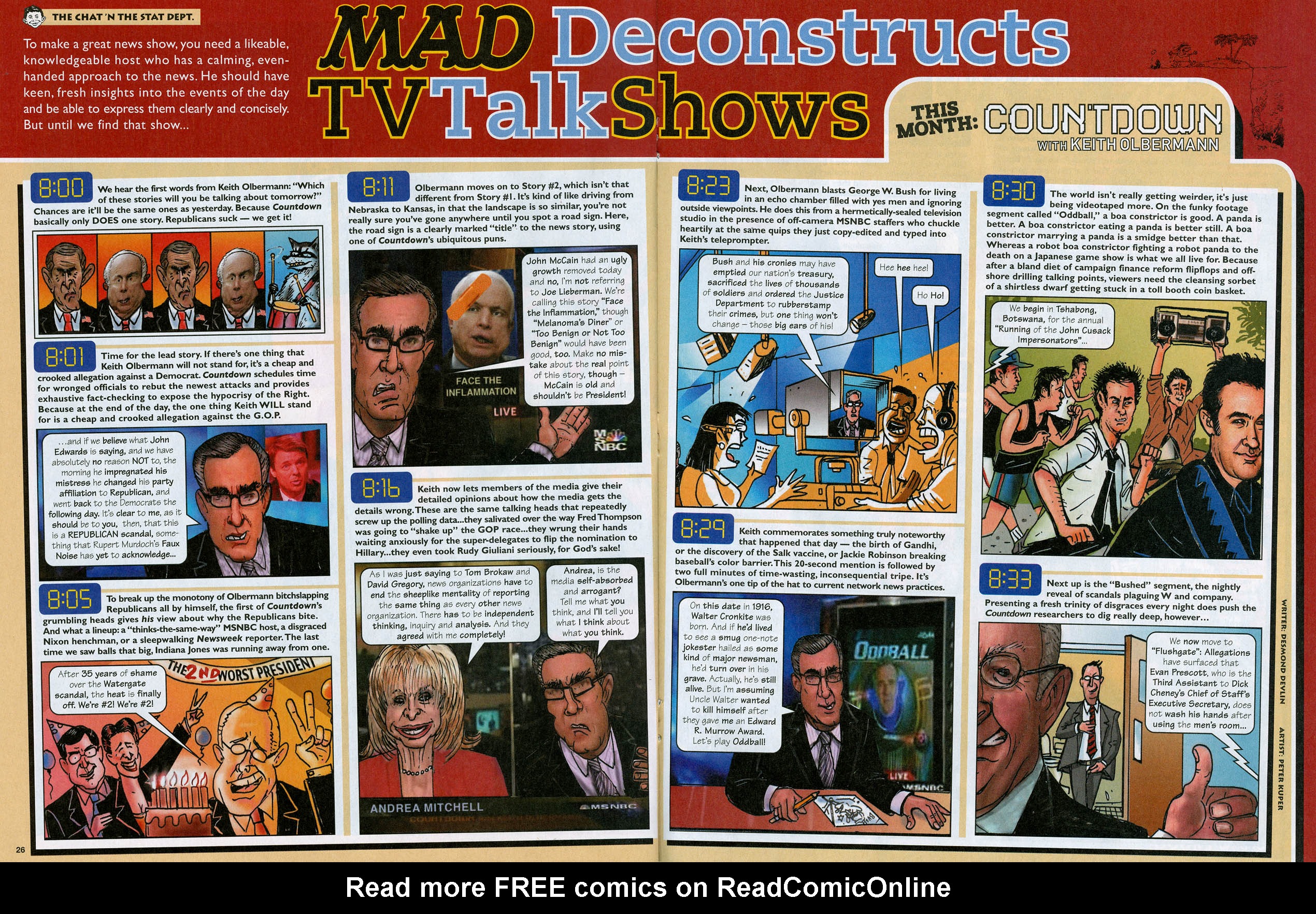 Read online MAD comic -  Issue #495 - 23