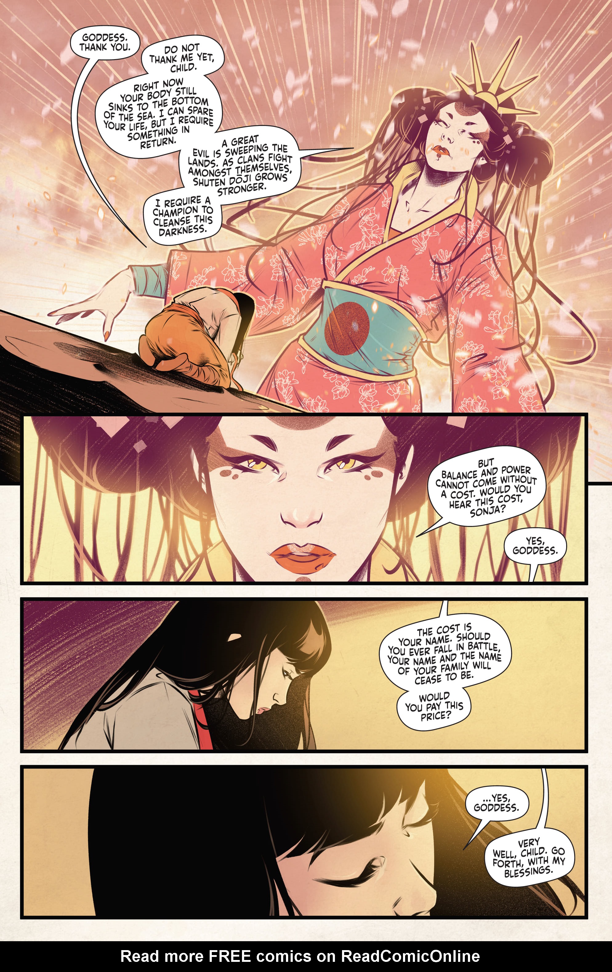 Read online Samurai Sonja comic -  Issue #1 - 16