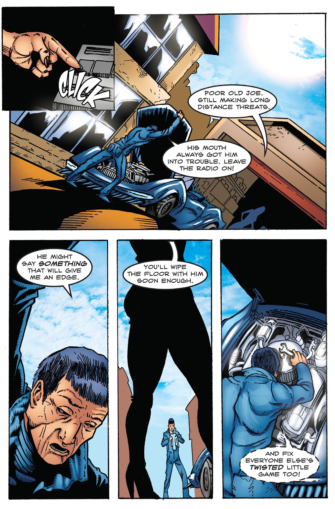 Read online The Final Death Race comic -  Issue #3 - 4