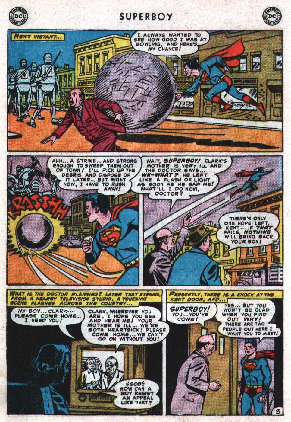 Read online Superboy (1949) comic -  Issue #27 - 33