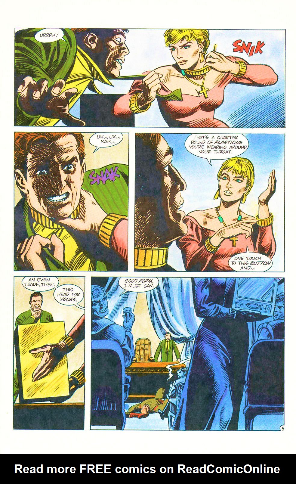 Read online Evangeline comic -  Issue #6 - 7