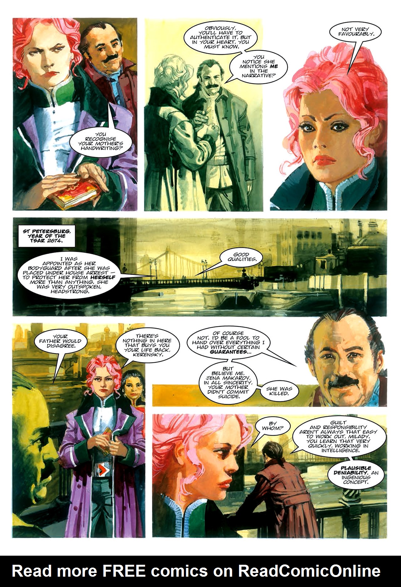 Read online Nikolai Dante comic -  Issue # TPB 8 - 195