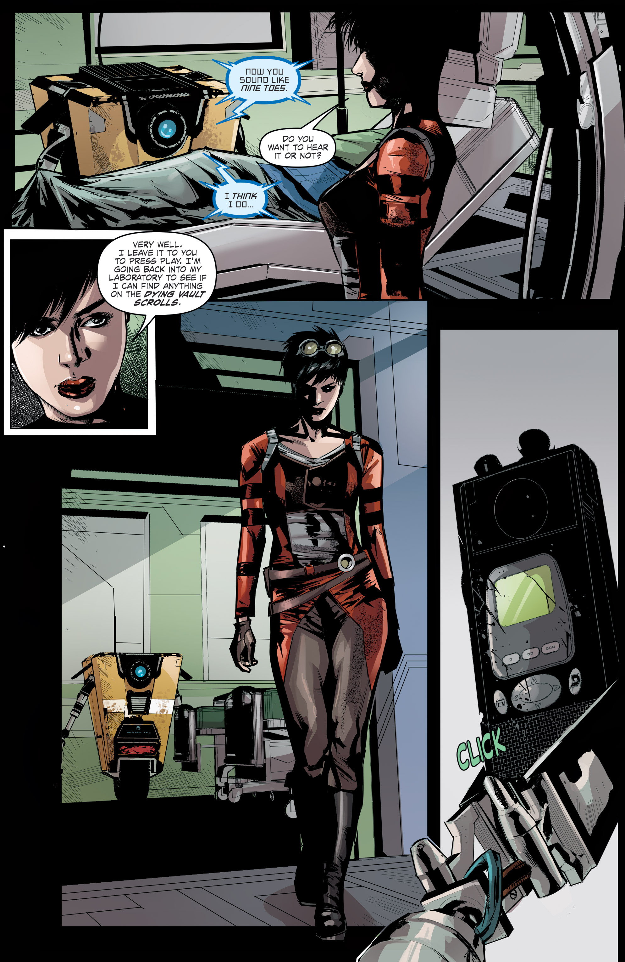 Read online Borderlands: Tannis & the Vault comic -  Issue #6 - 8