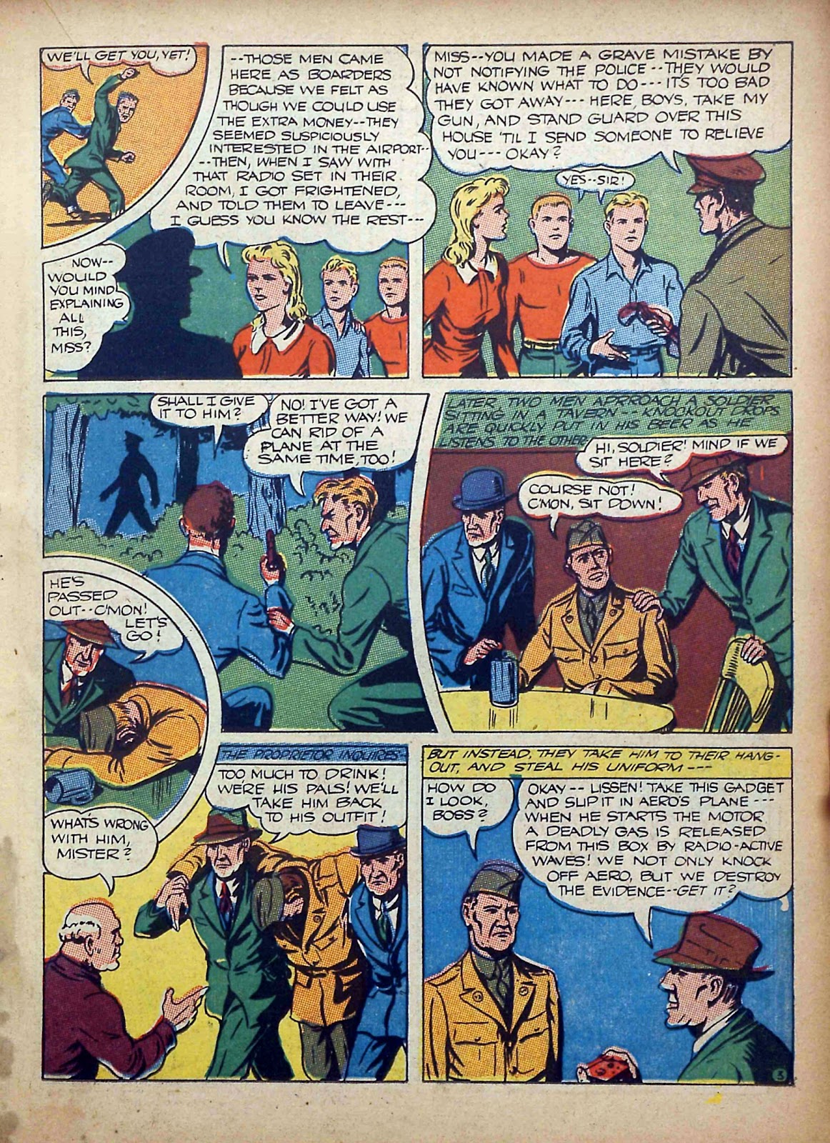 Captain Aero Comics issue 12 - Page 30