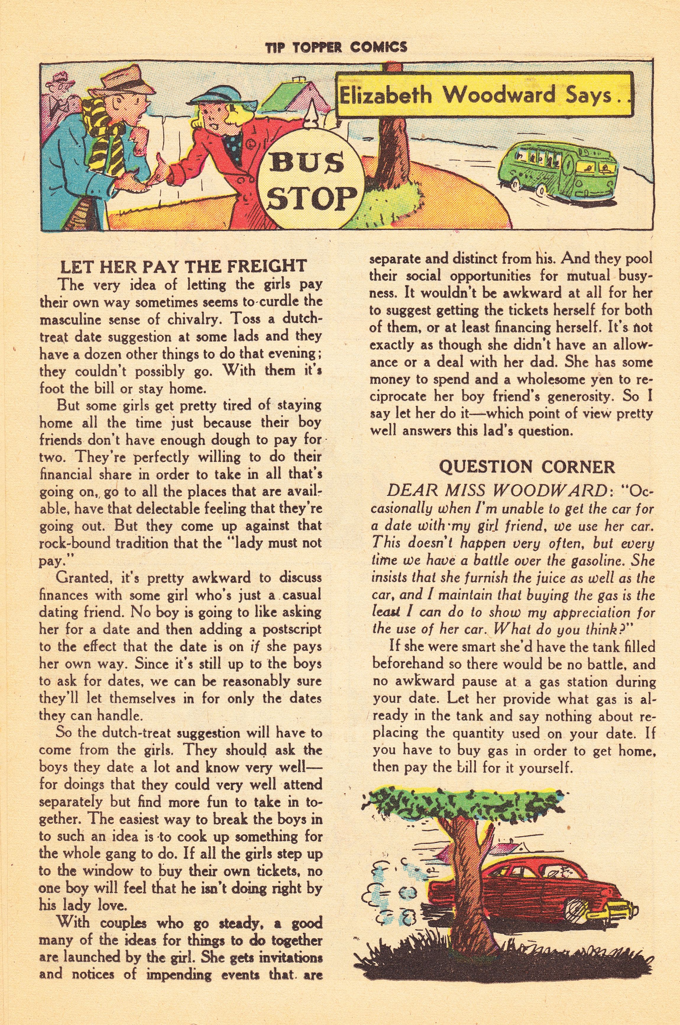 Read online Tip Topper Comics comic -  Issue #24 - 23